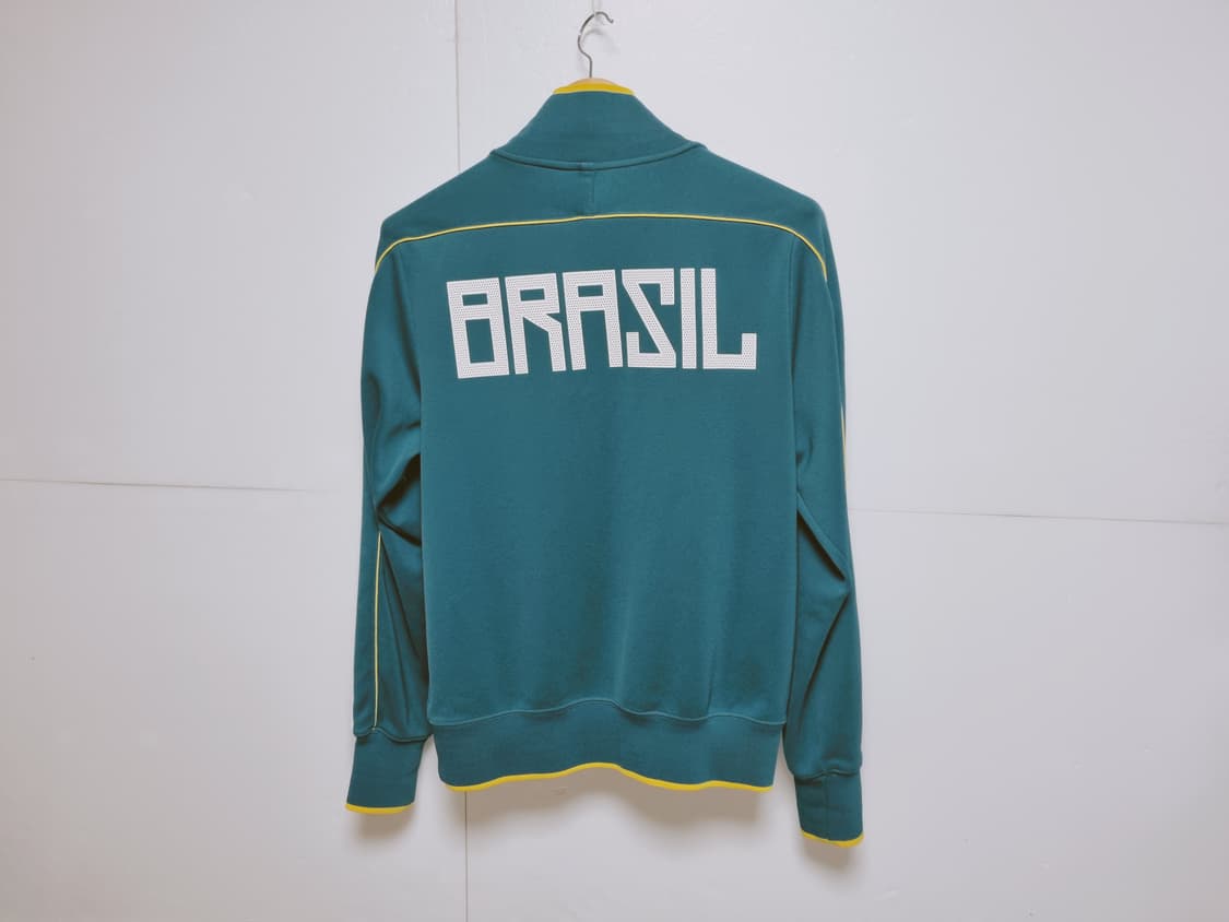 남성 빈티지 나이키 브라질 N98 트랙탑 져지 집업 저지 축구복 국대 상품이미지3
