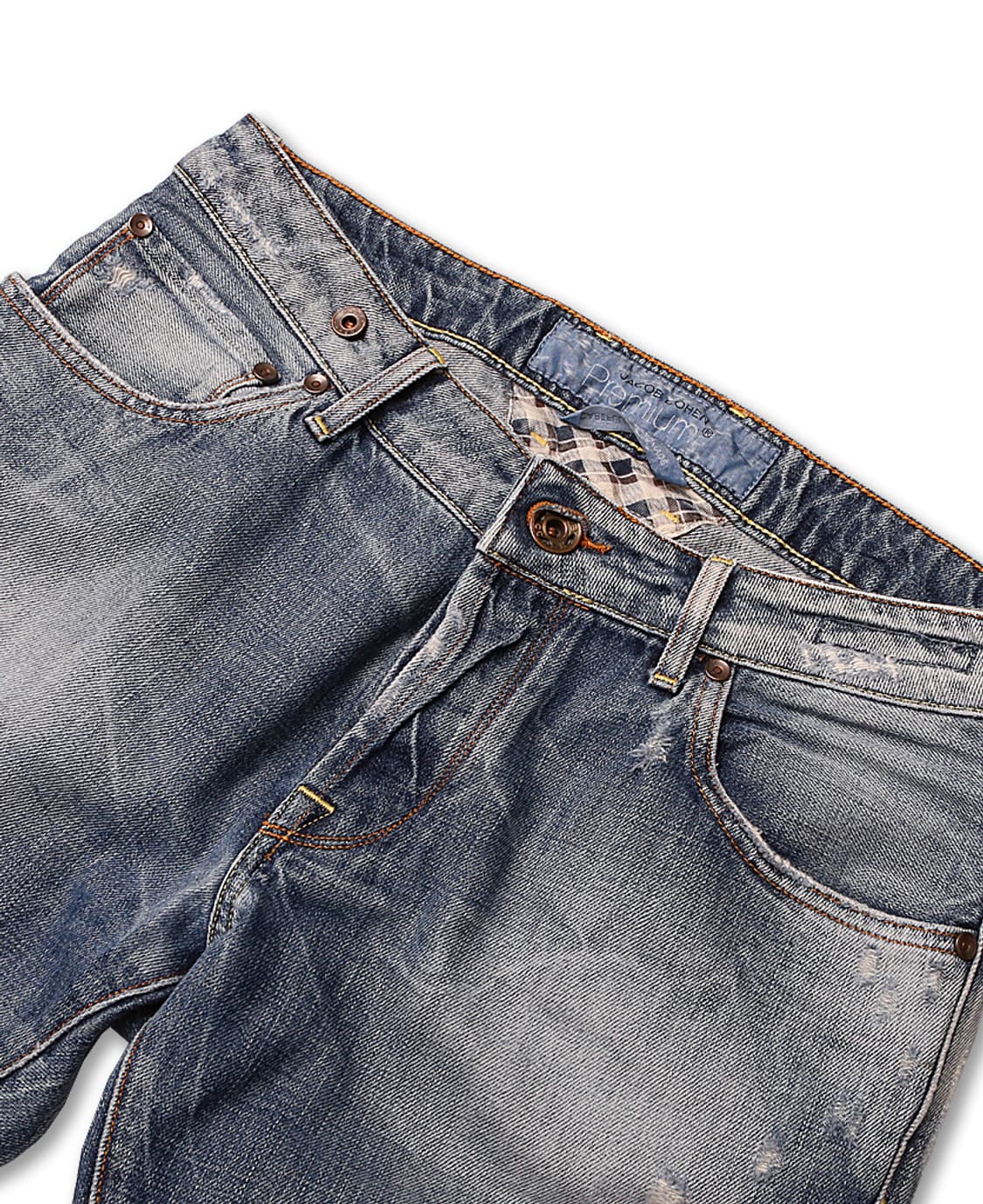 야콥 코헨 [Jacob Cohen] 번개 워싱 닉 프리미엄 이태리 데님 상품이미지3