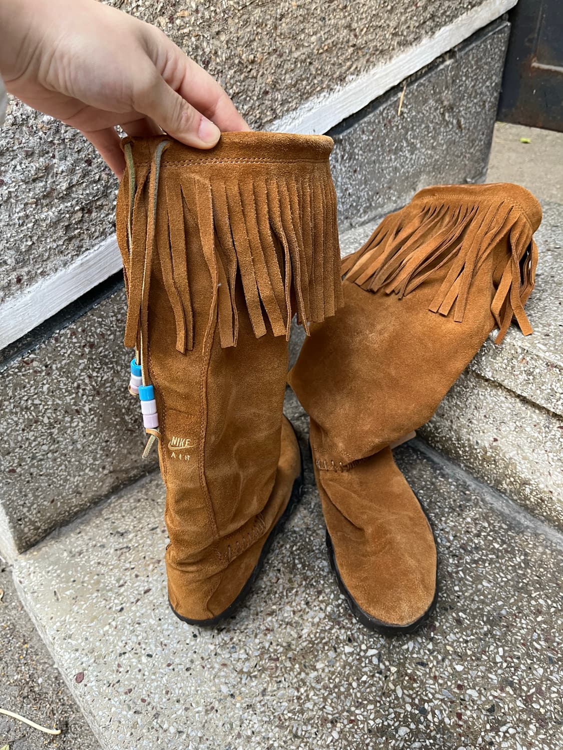 Nike 히피 보헤미안 롱 부츠 상품이미지5