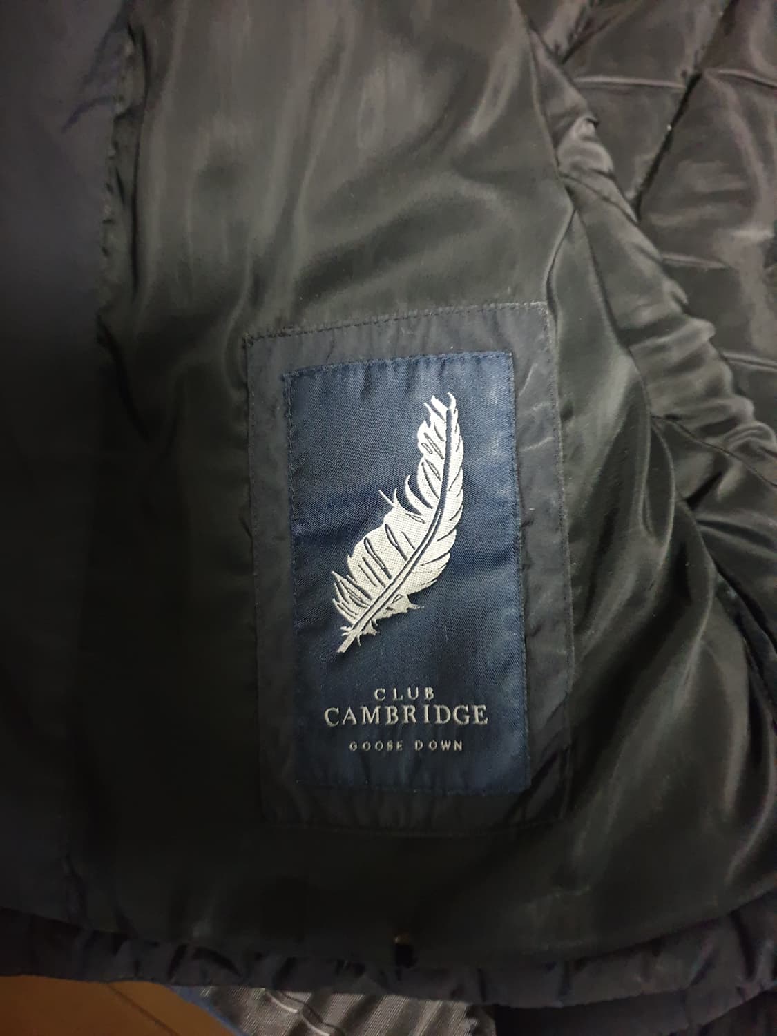 코오롱 클럽 캠브리지 구스다운 경량패딩 블랙 (100) 상품이미지4