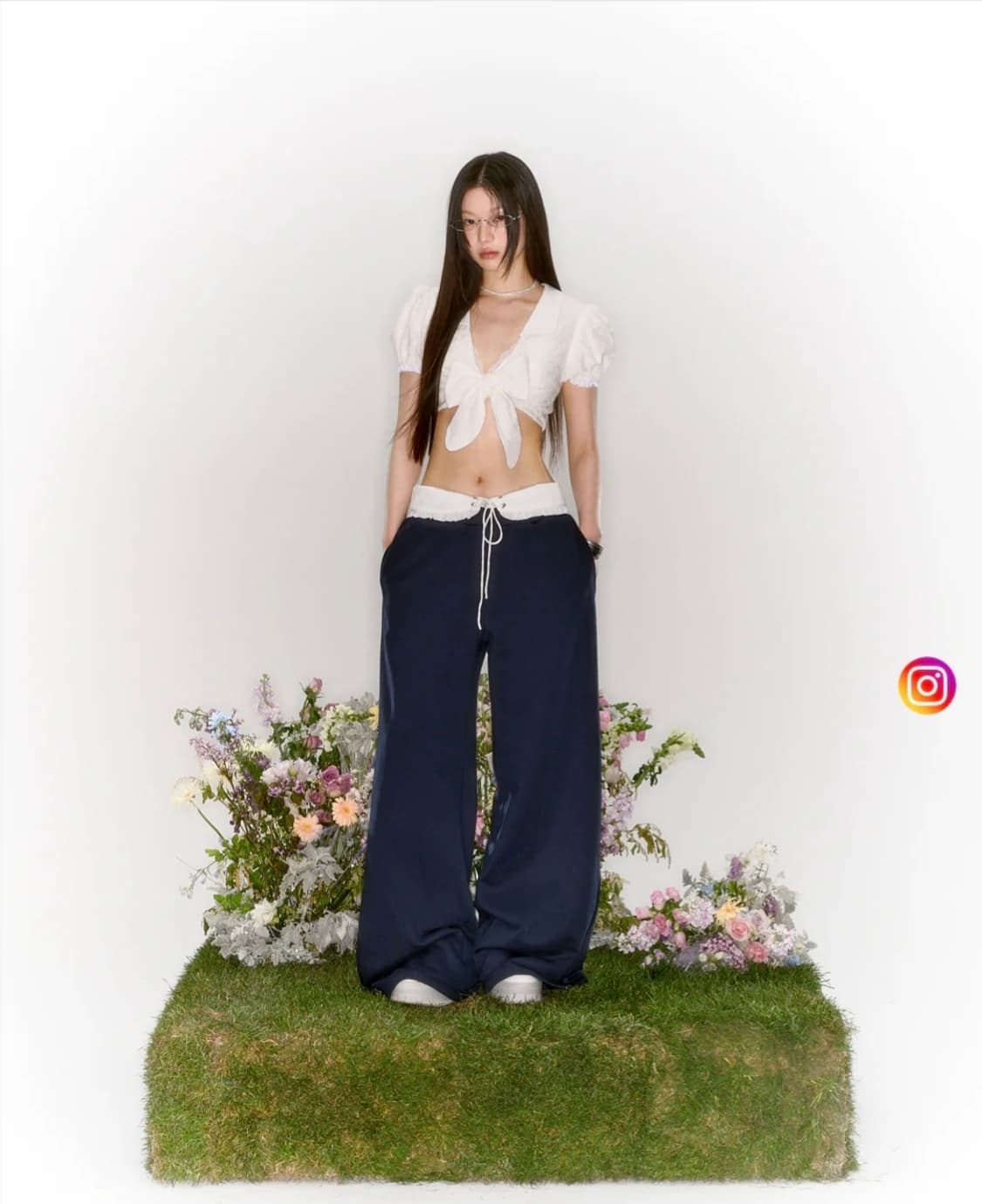 [새상품] LaLuneDuCiel 환승연애4 민경 바지 상품이미지3