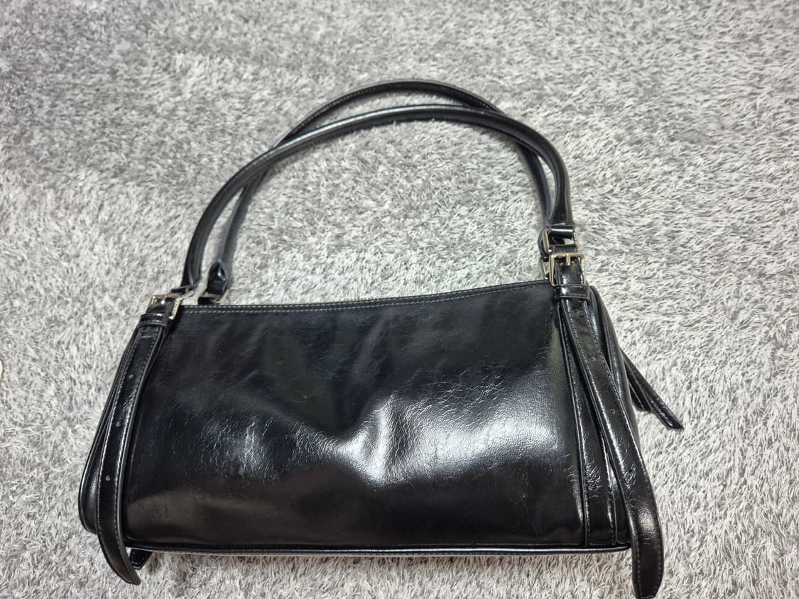 마뗑킴 버클 스트랩 숄더백 블랙 상품이미지5