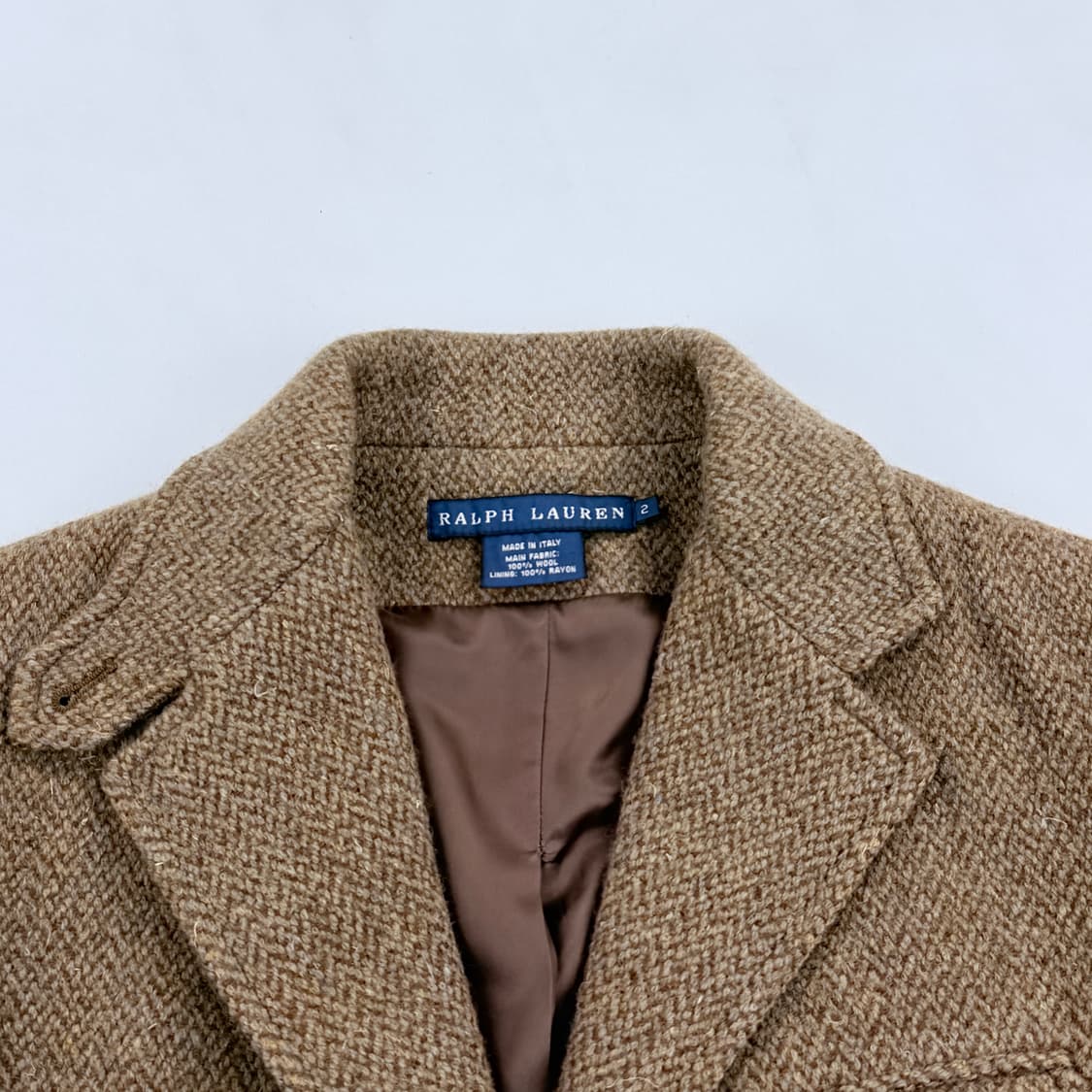 폴로 랄프로렌 헤링본 자켓 Made in italy 상품이미지3