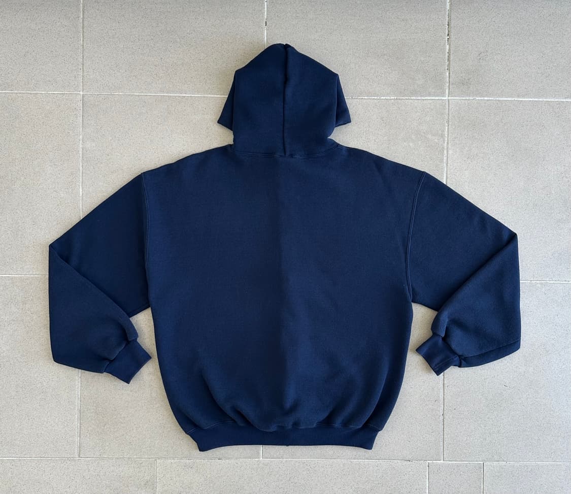 00s 빈티지 러셀 후드집업 네이비 L 상품이미지2