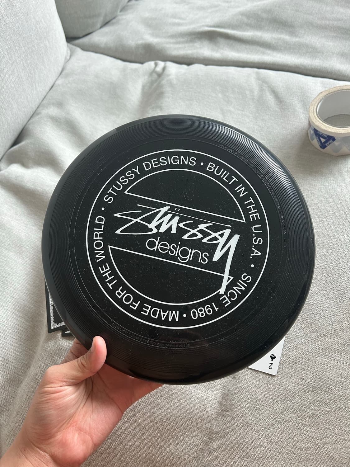 스투시 프리즈비 + 플레잉 카드 일괄 판매 상품이미지2