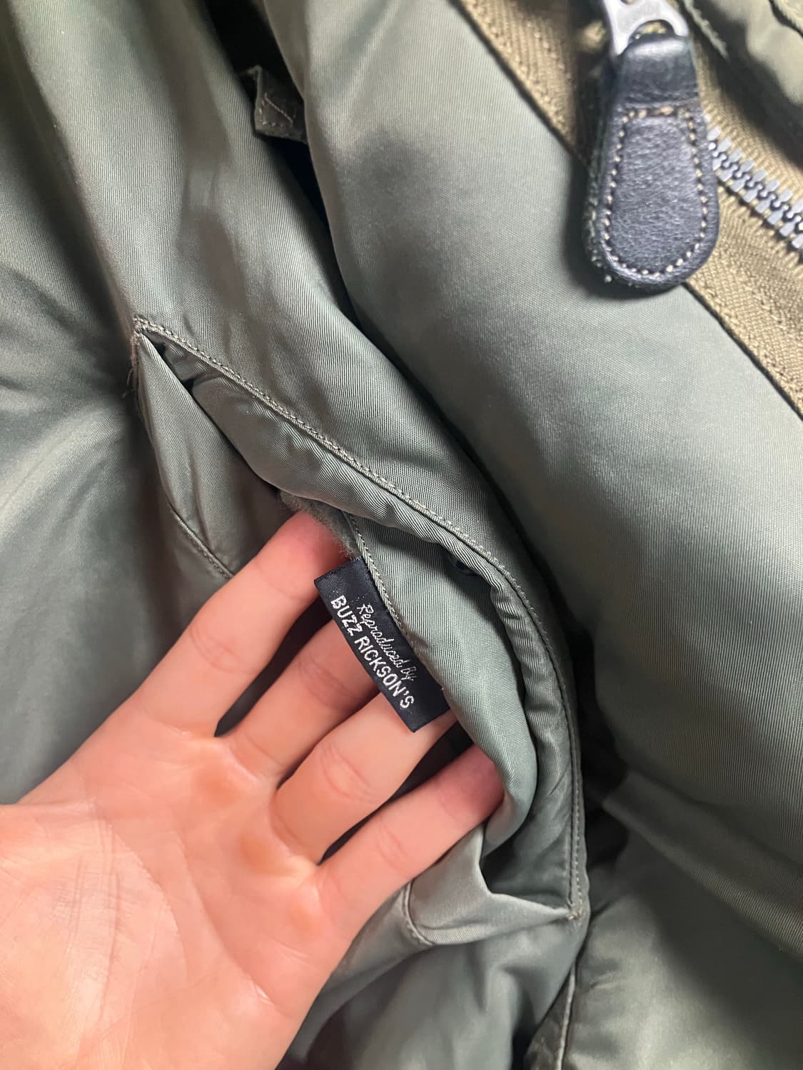 버즈릭슨 ma-1 lion uniform 라이온 유니폼 상품이미지8