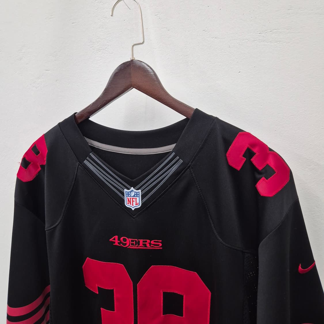 나이키 49ers 블랙 38번 유니폼 L 상품이미지2