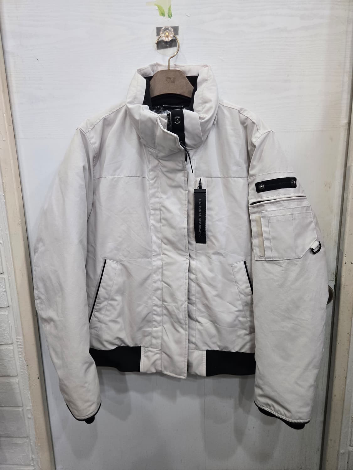 95,M )) 내셔널지오그래픽 오리털 패딩! 패딩 빵빵~ 뜨뜻한 패딩~ 상품이미지1