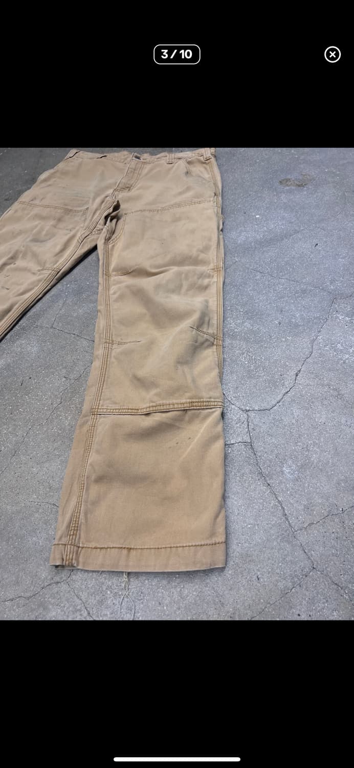 칼하트 더블니 워크팬츠 상품이미지2