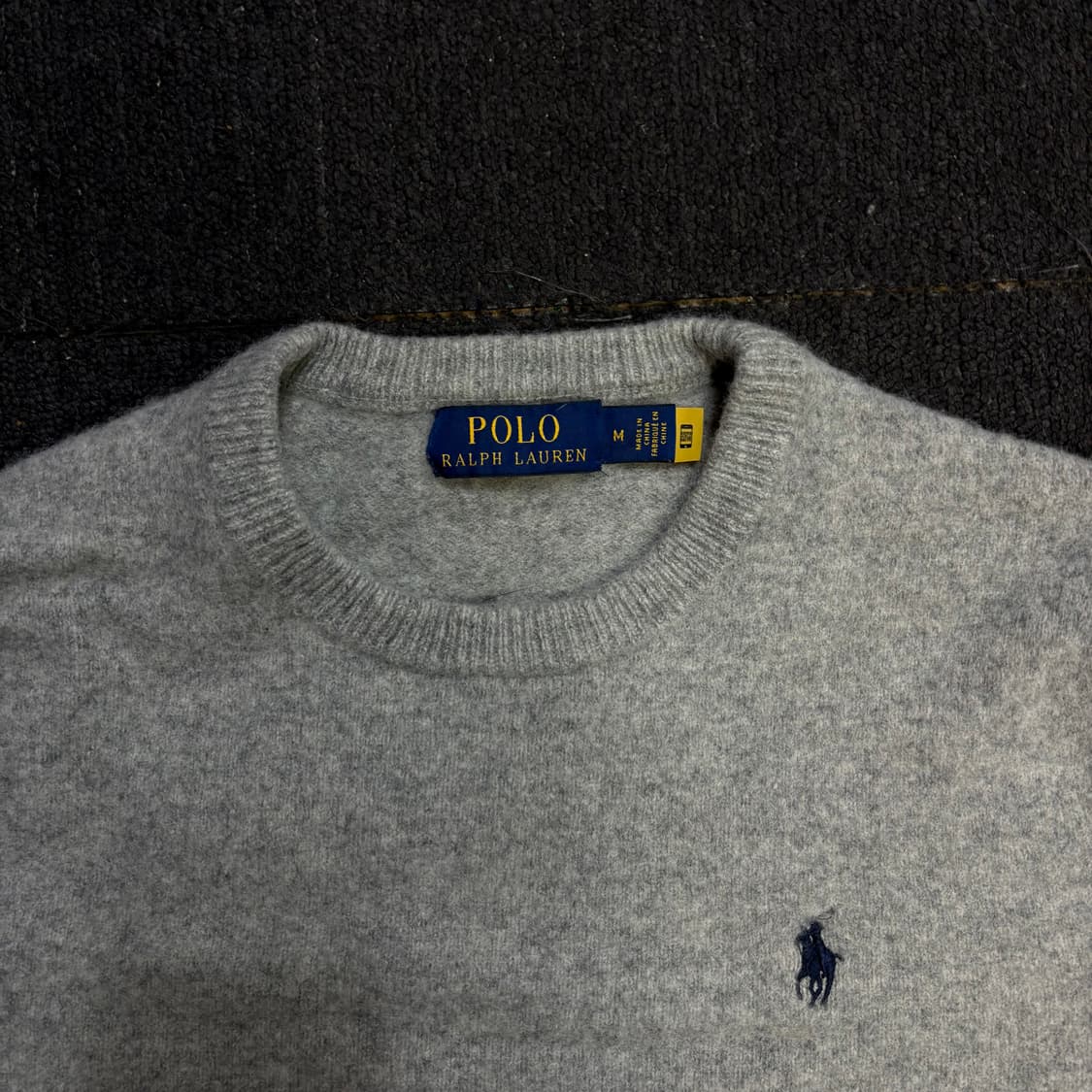 폴로 신형 뀨알탭 그레이 니트 M 상품이미지5