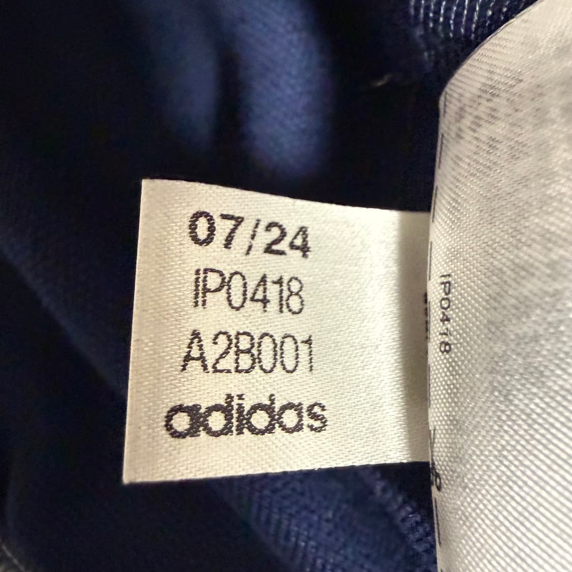 아디다스 베켄바우어 클래식 져지 네이비 화이트 M 트랙탑 상품이미지5