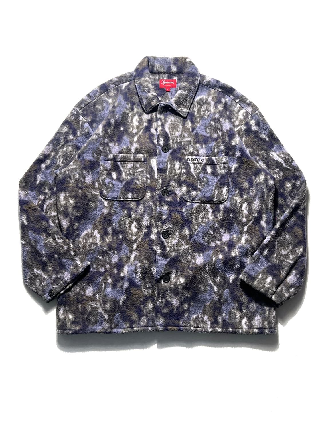 Supreme 21fw Paisley Fleece Shirt 상품이미지2