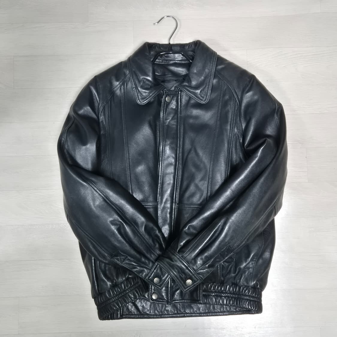 런던포그 양가죽 봄버 상품이미지4