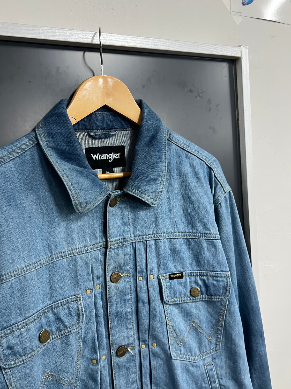 Wrangier 랭글러 웨스턴 데님 트러커 자켓 상품이미지2