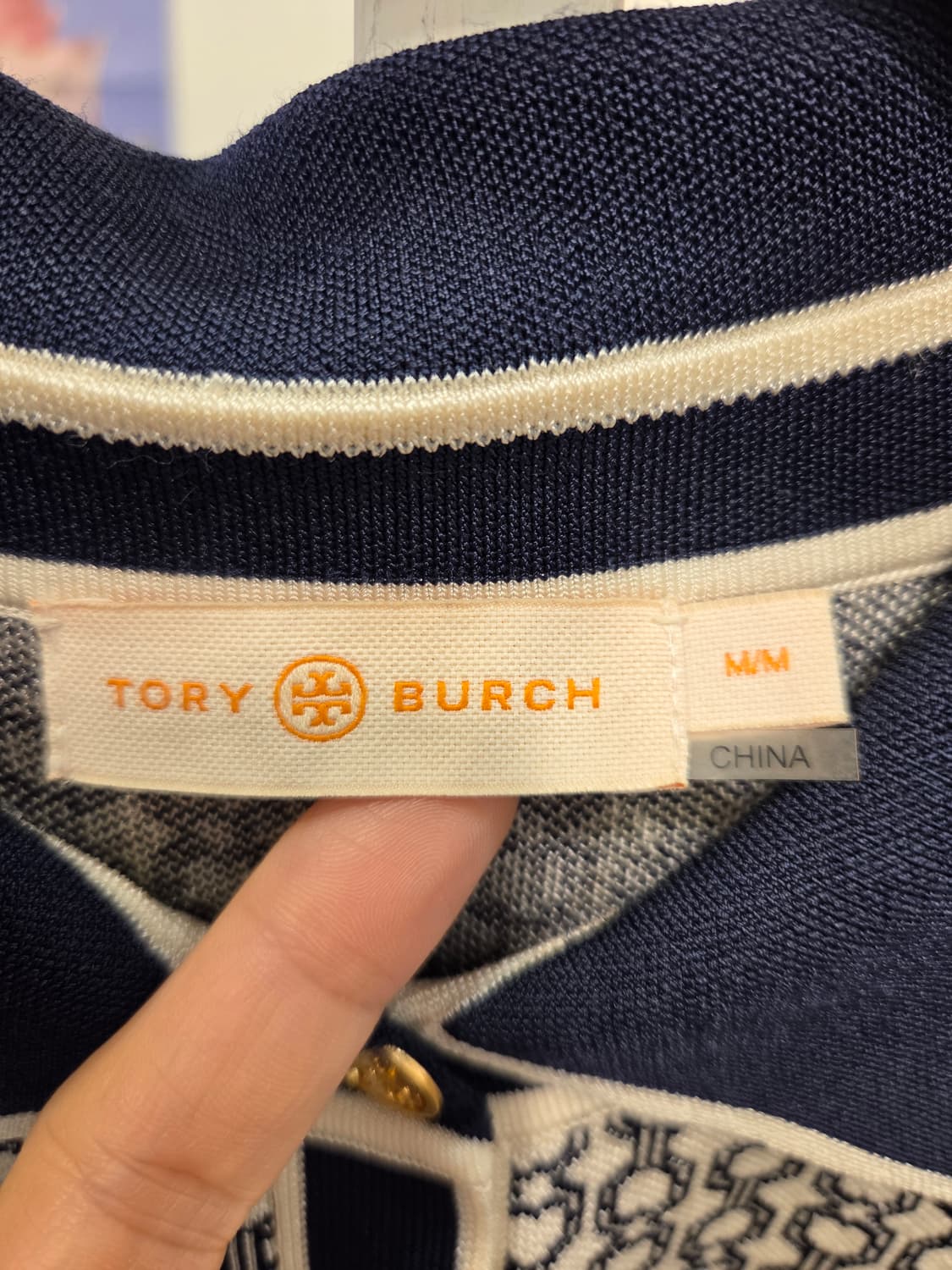 토리버치 니트 카라티 상품이미지3