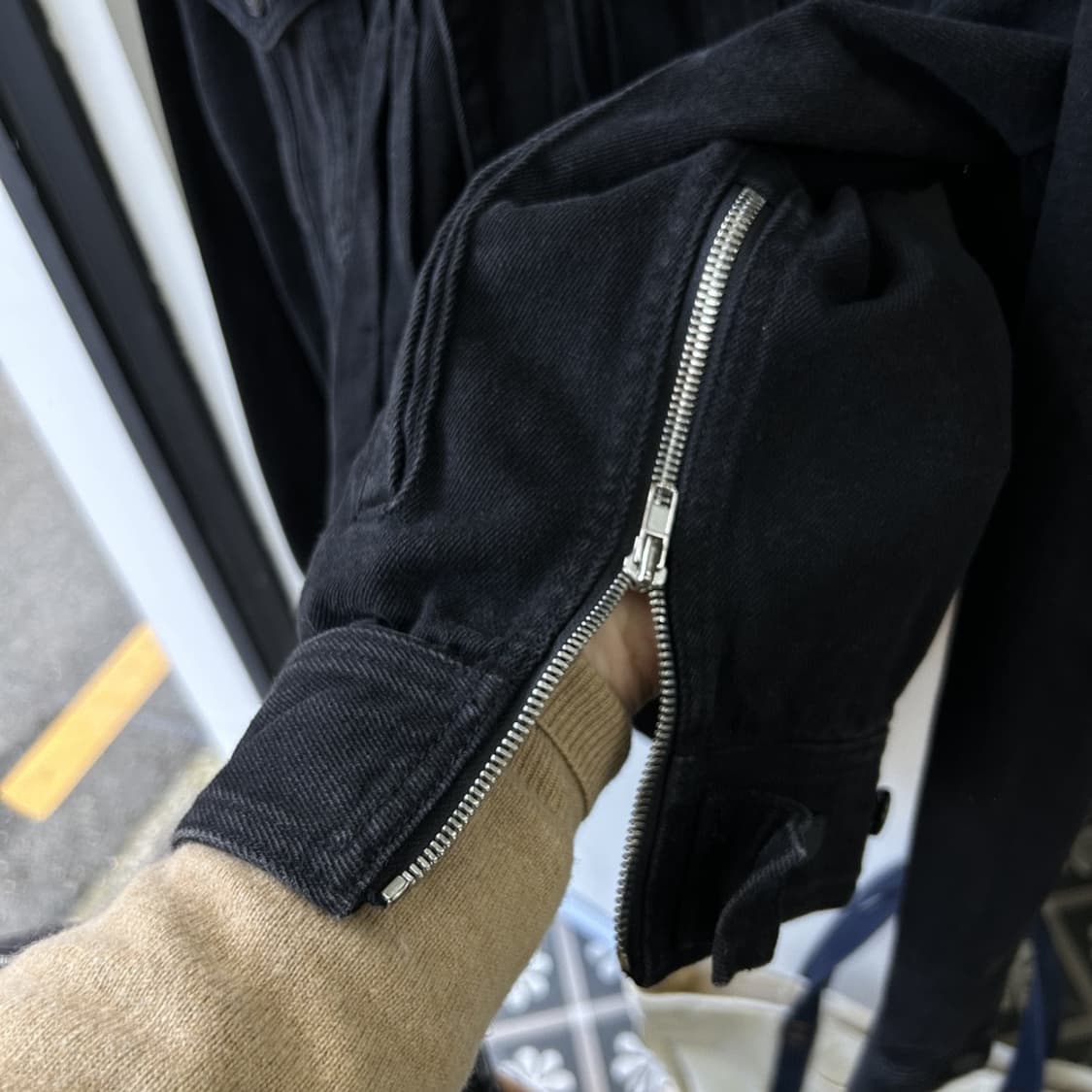 15453 - 21S/S 준지 데님 트러커 자켓 상품이미지4