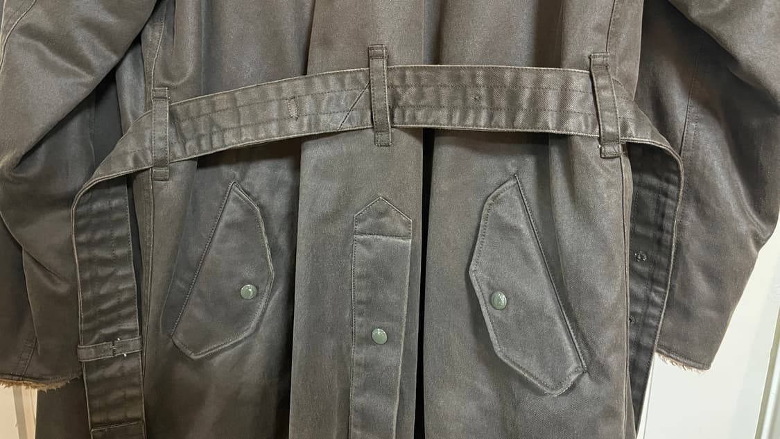 20fw 엔지니어드가먼츠 Storm coat Dark Olive (S) 상품이미지4