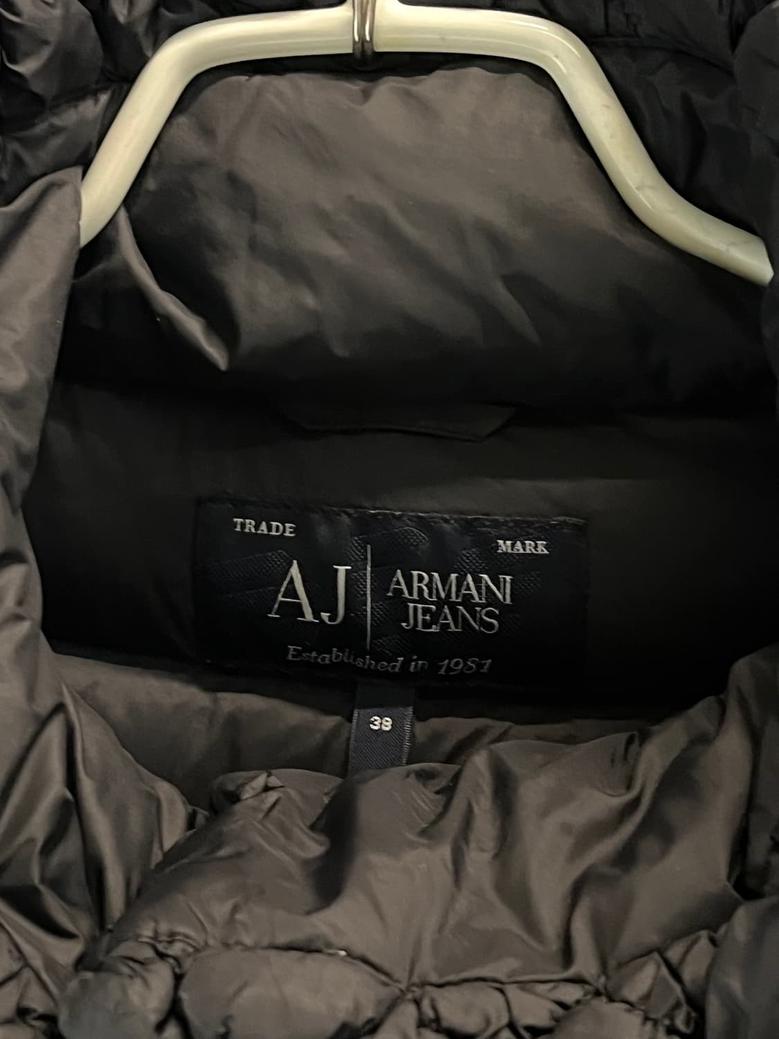 Armani Jeans 덕다운 나일론 숏패딩 38 상품이미지2