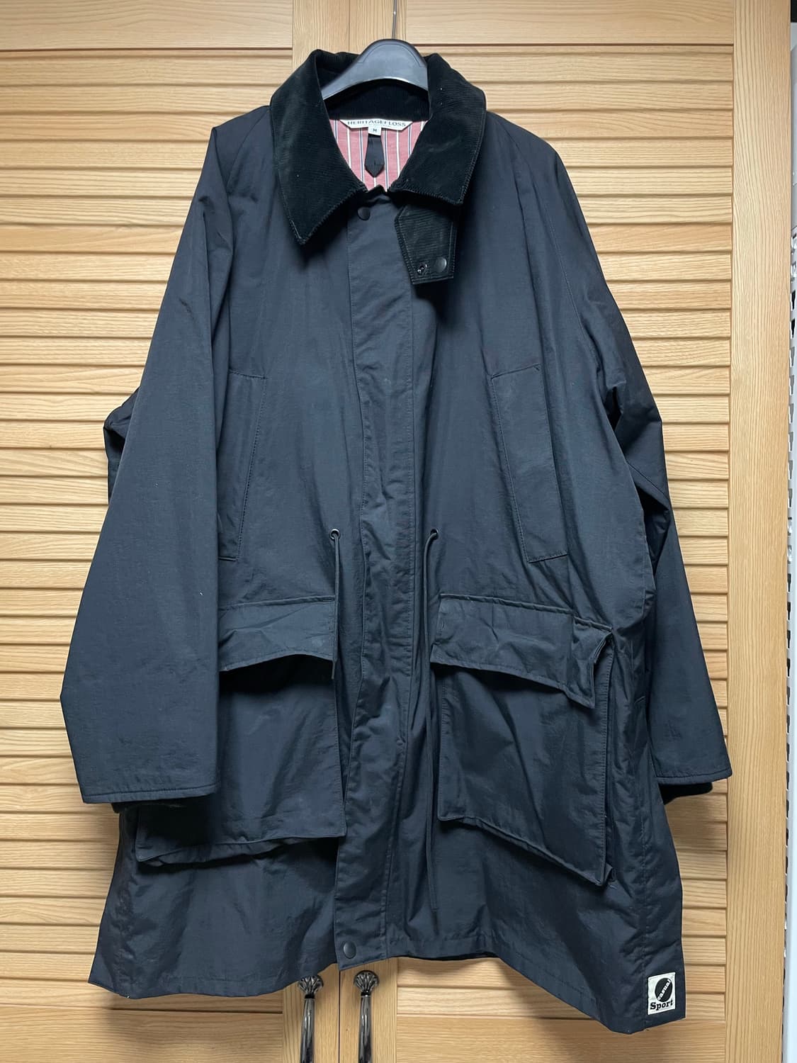 헤리티지플로스 필드자켓 블랙 m 상품이미지1