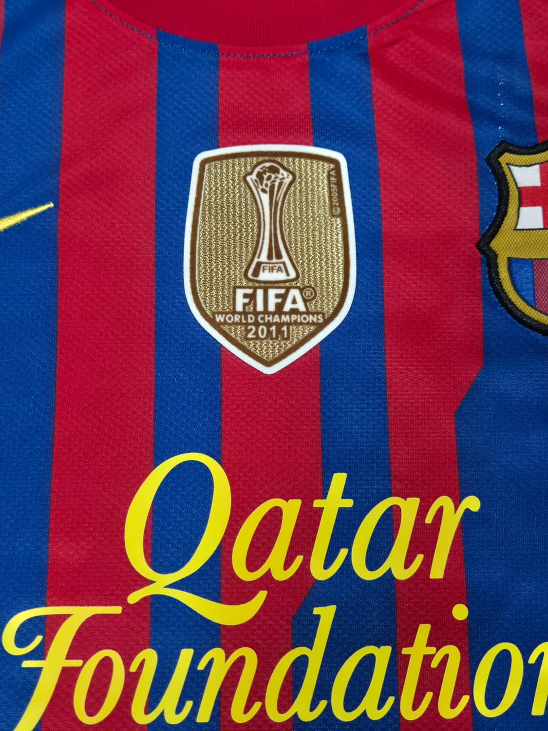 11-12 바르셀로나 홈킷 사비 유니폼 M 상품이미지4