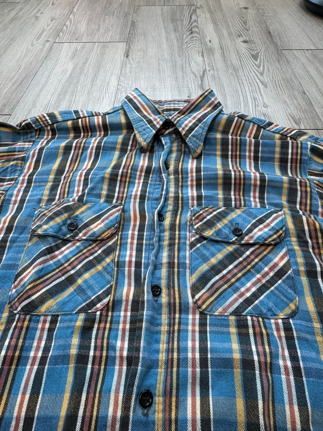 파이브브라더 플란넬 셔츠 16-16.5 (made in USA) 상품이미지1