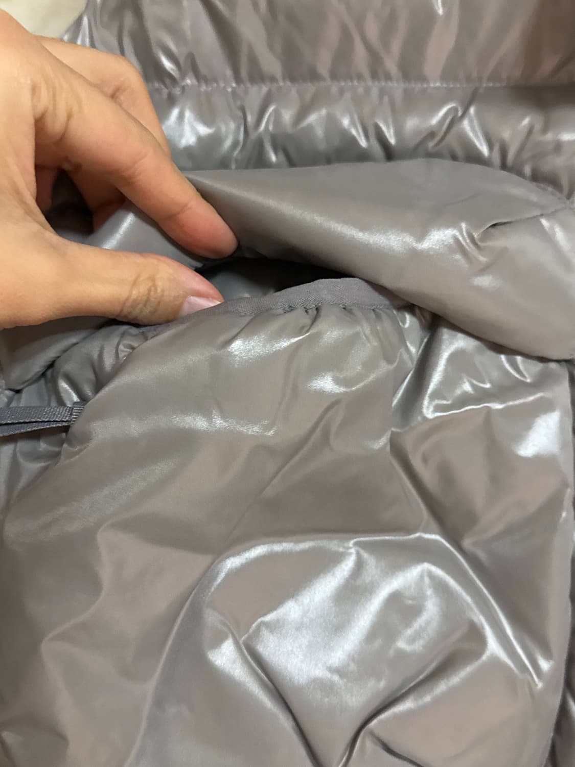 새상품) 코오롱 글로시 조끼 패딩 상품이미지7