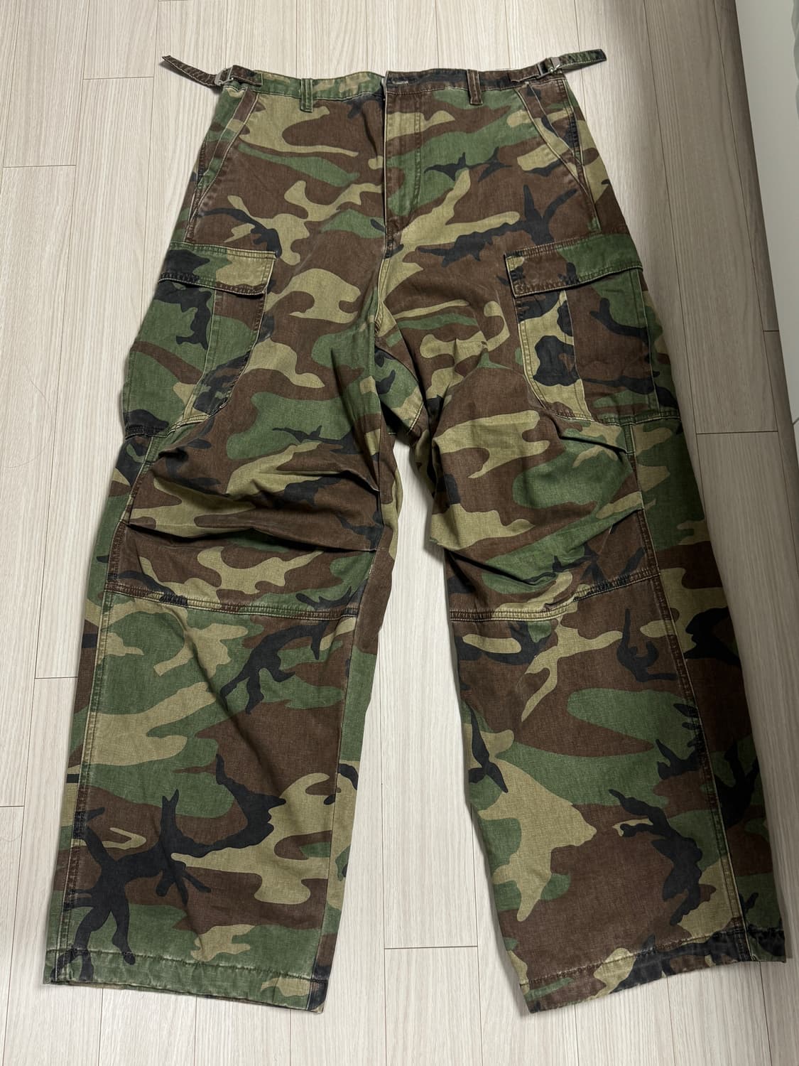 [3] 노드 Stone Washed 카고 팬츠 카모 상품이미지3