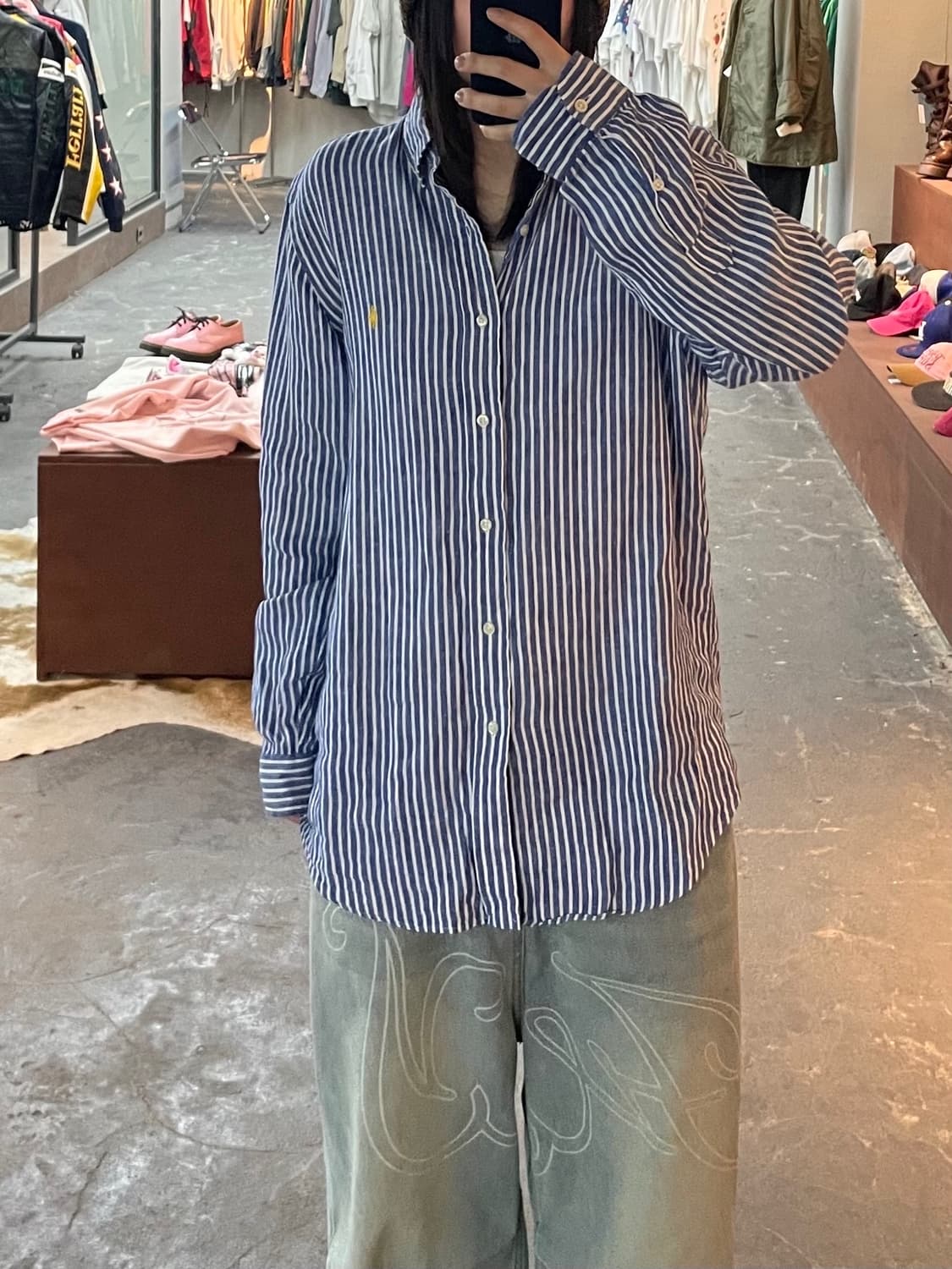 폴로 랄프로렌 스트라이프 셔츠 H1834 상품이미지1