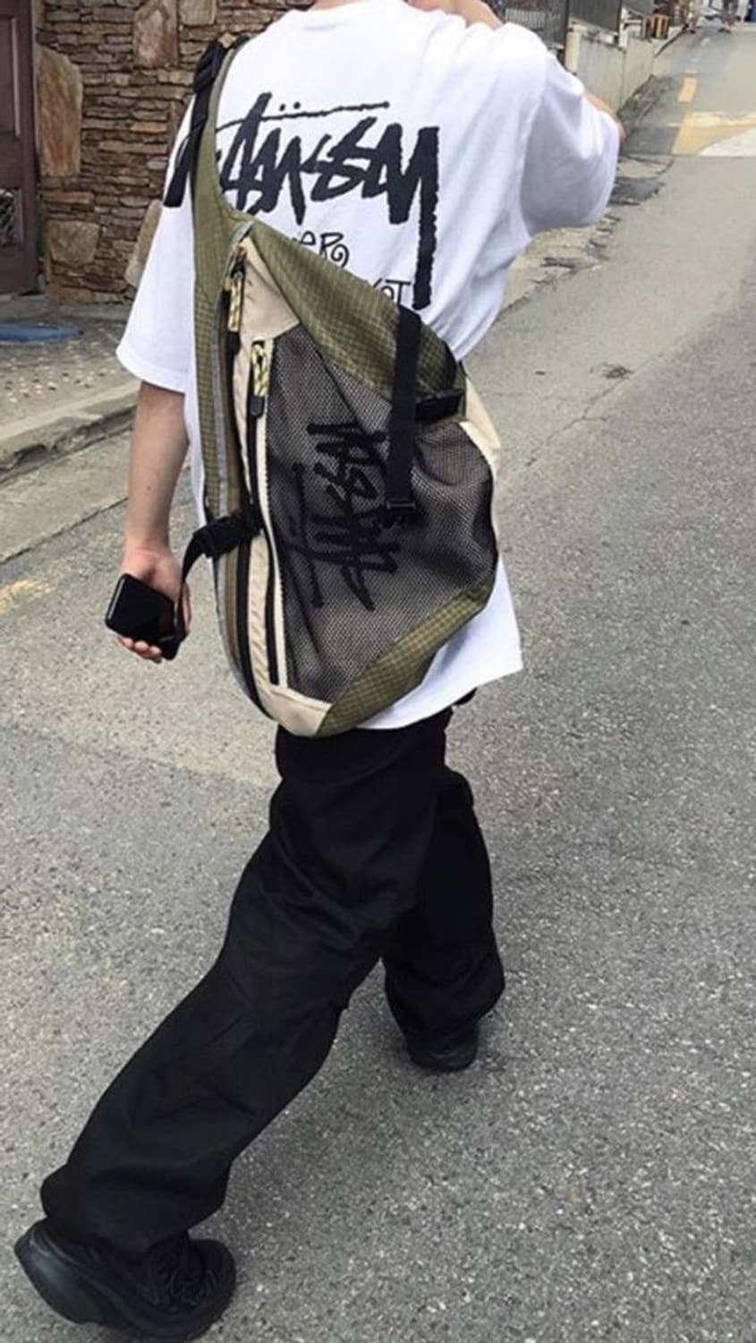 90s 스투시 슬링백 사막색 상품이미지7