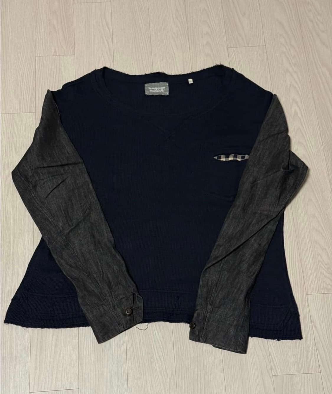 솔로이스트 13ss 셔츠슬리브 니트 상품이미지2