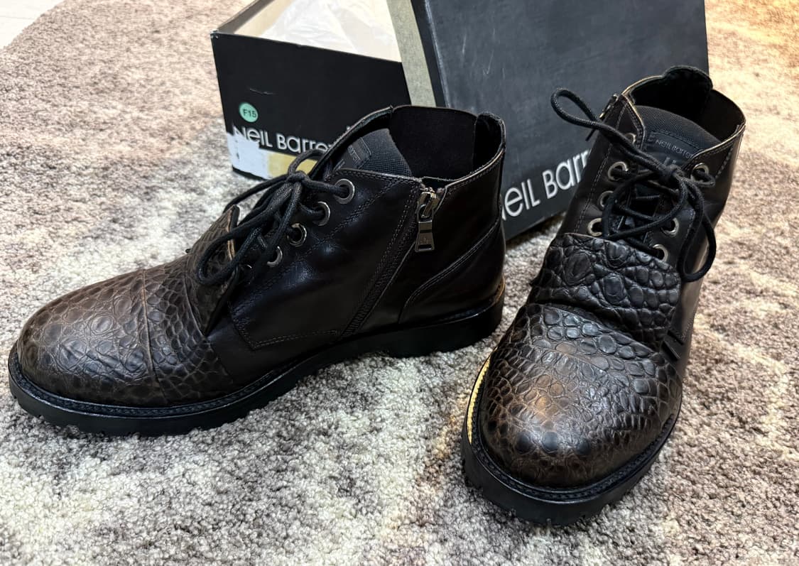 Neil Barrett 콤비 첼시 부츠 상품이미지2