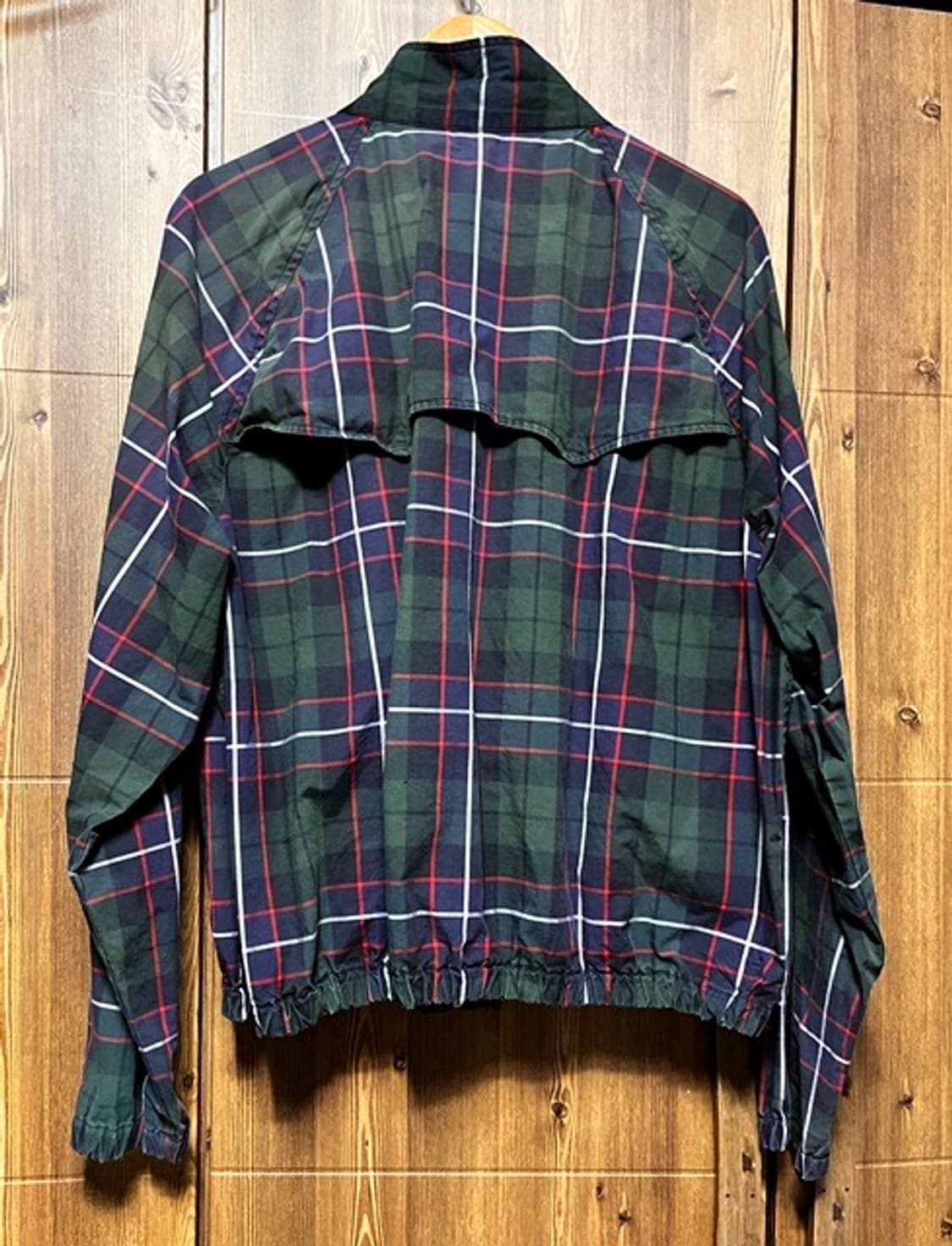 폴로 타탄 체크 홀겹 헤링턴 자켓 L 바라쿠타 상품이미지2