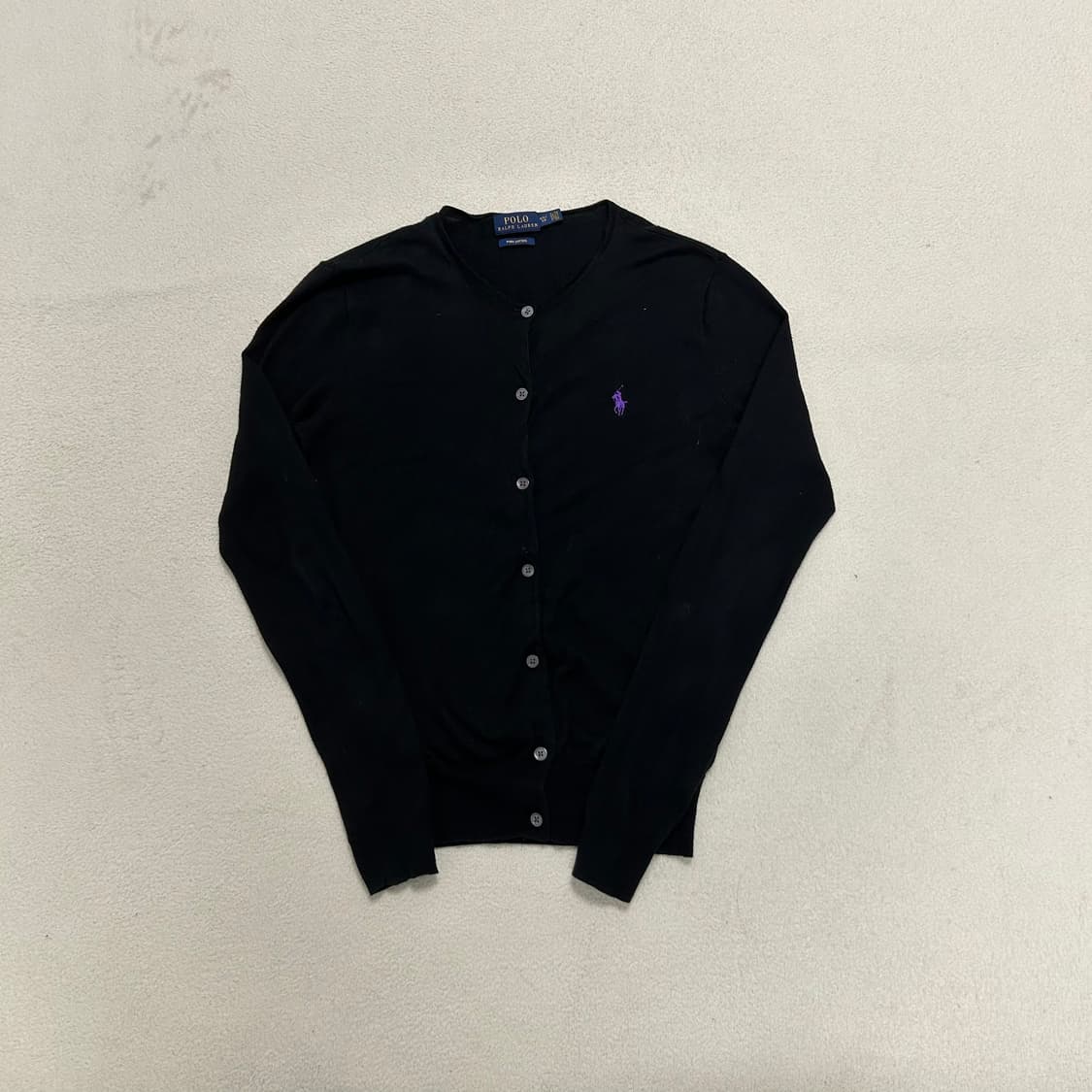 Polo black cardigan 상품이미지4