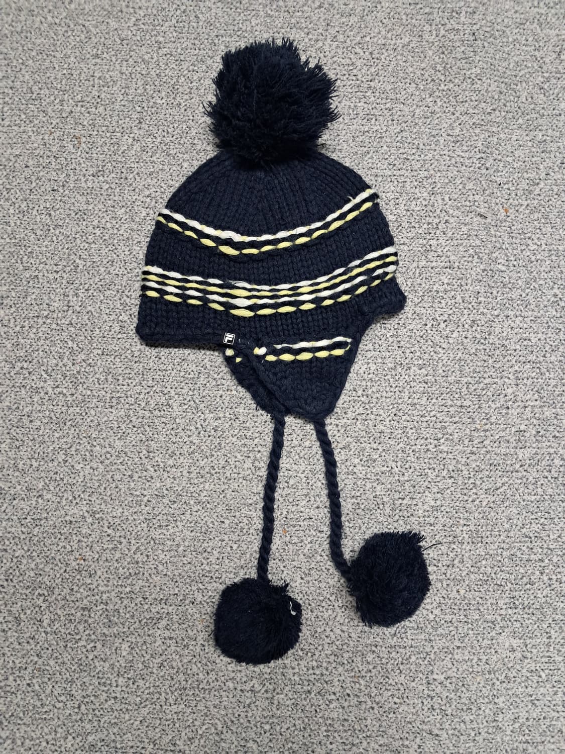 필라 이어플랩 빈티지 비니 상품이미지1