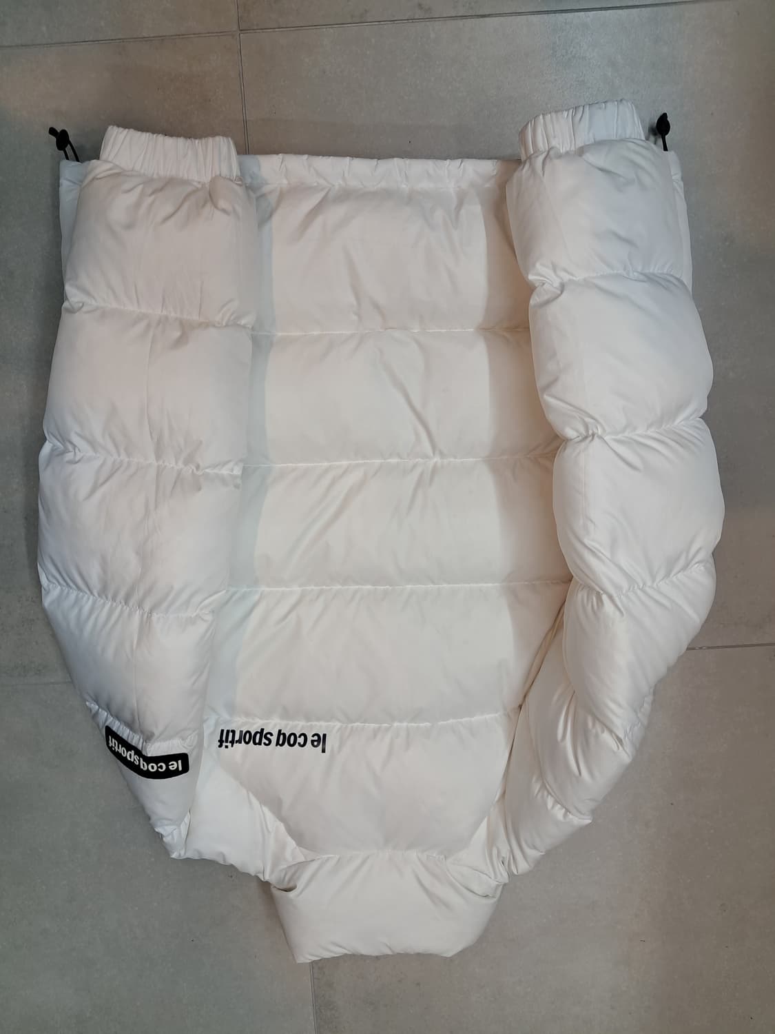 르꼬끄 리버시블 패딩 M(95) 화이트/네이비 상품이미지2