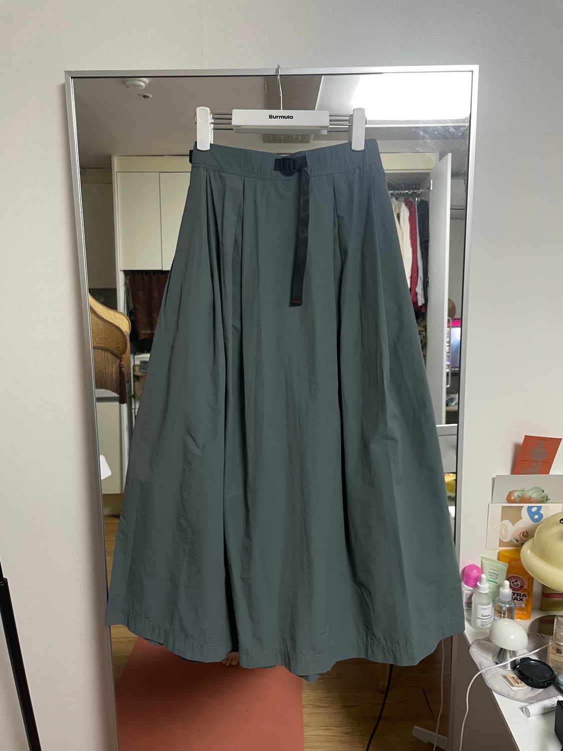 Nico and 니코앤드x그라미치 롱스커트 청록 상품이미지1