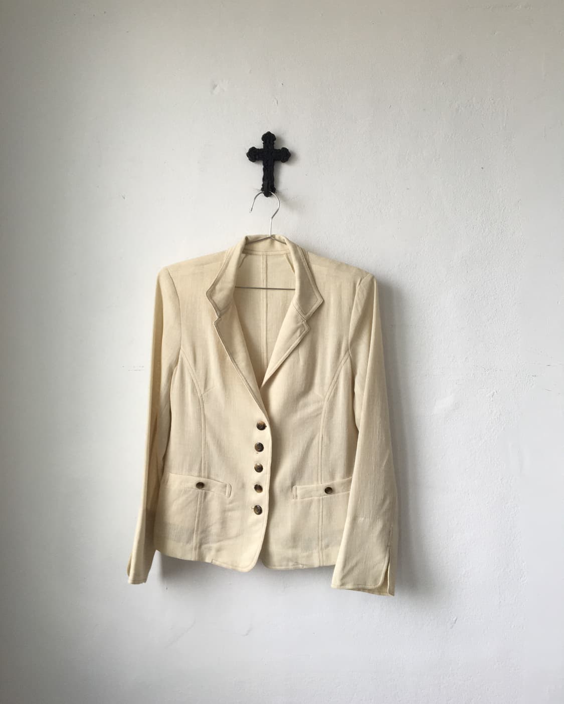 Button line point jacket 상품이미지2