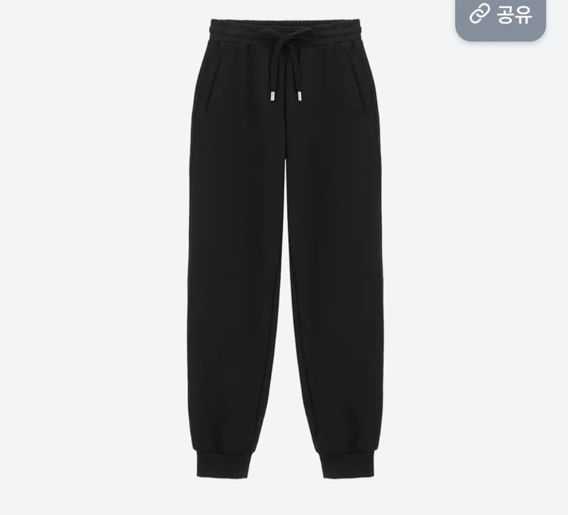 블랙 트레이닝 조거팬츠 상품이미지1