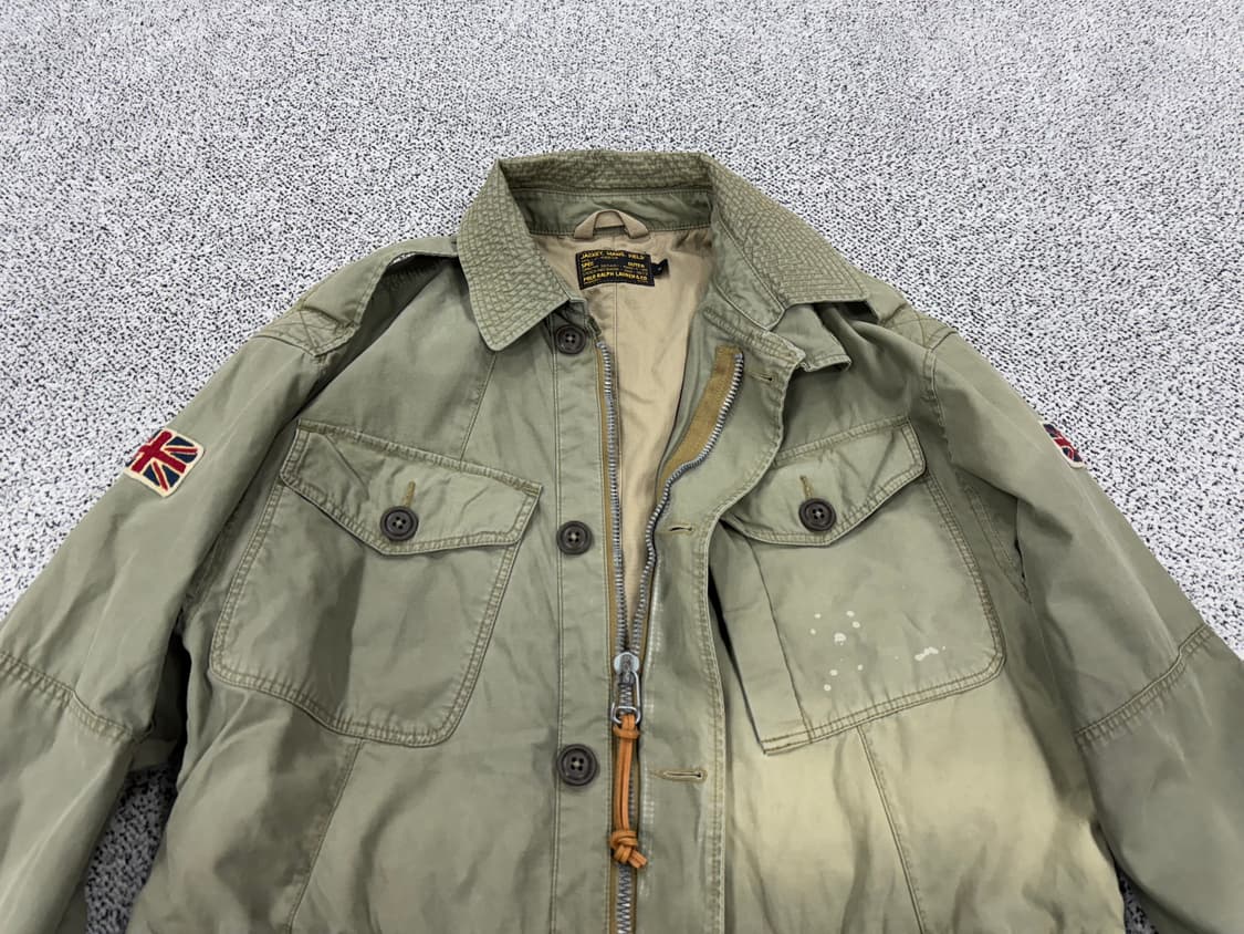 폴로 랄프로렌 유니언잭 썬페이딩 컴뱃야상 상품이미지3