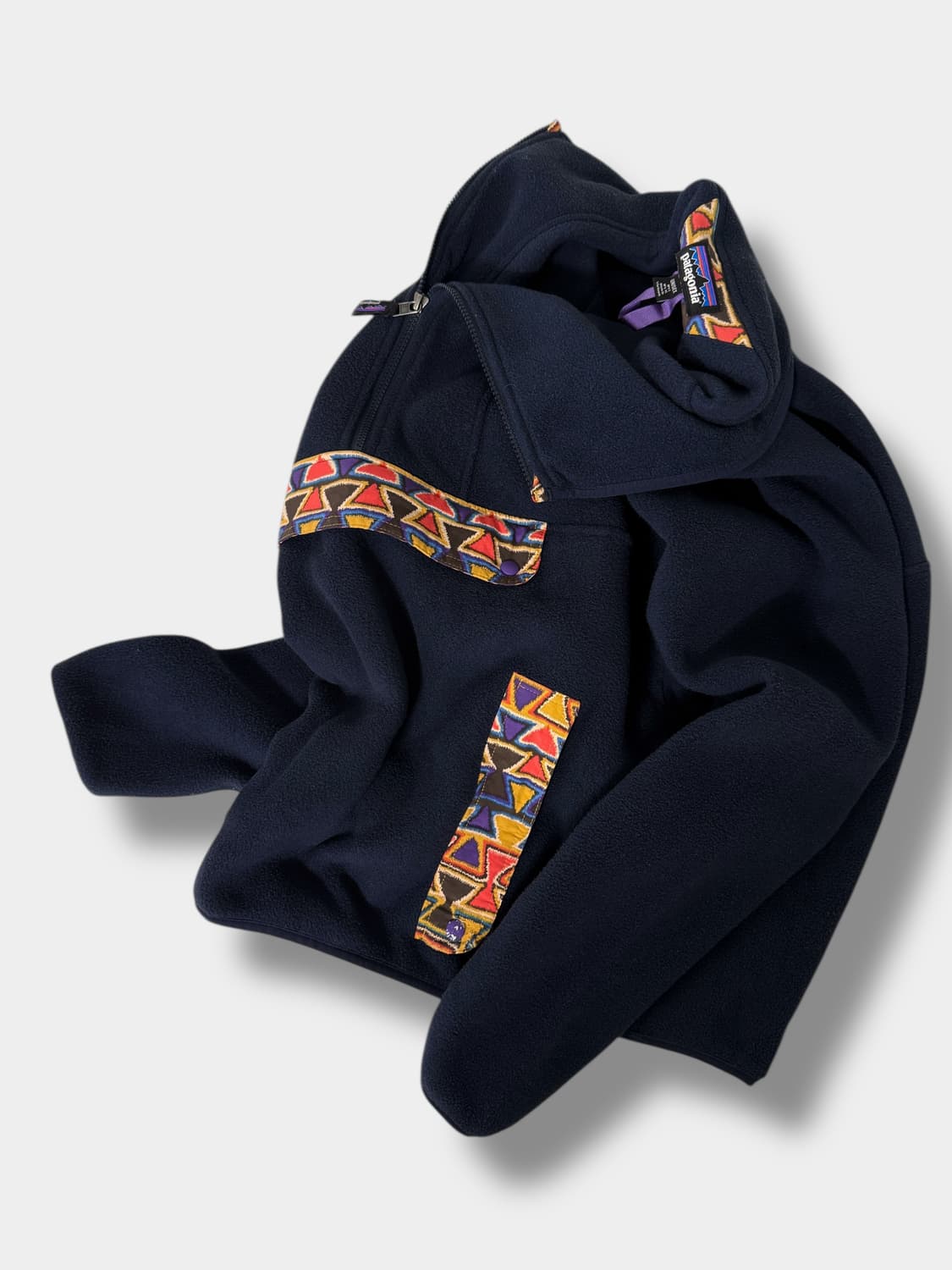 파타고니아 오버사이즈 에스닉 신칠라 하프집 플리스 자켓 상품이미지3