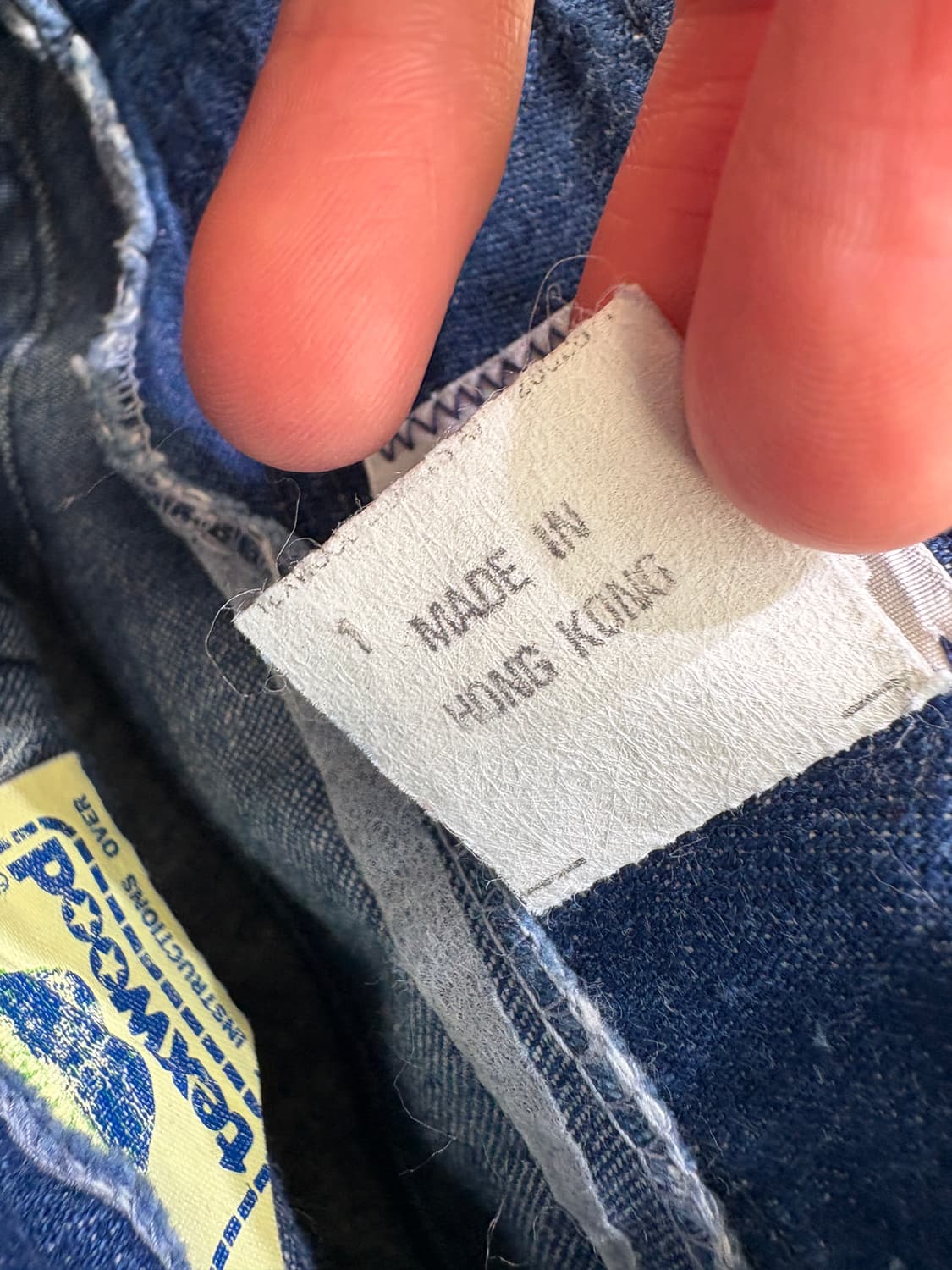 TEXTWOOD (Made in Hong Kong) 부츠컷데님 상품이미지8