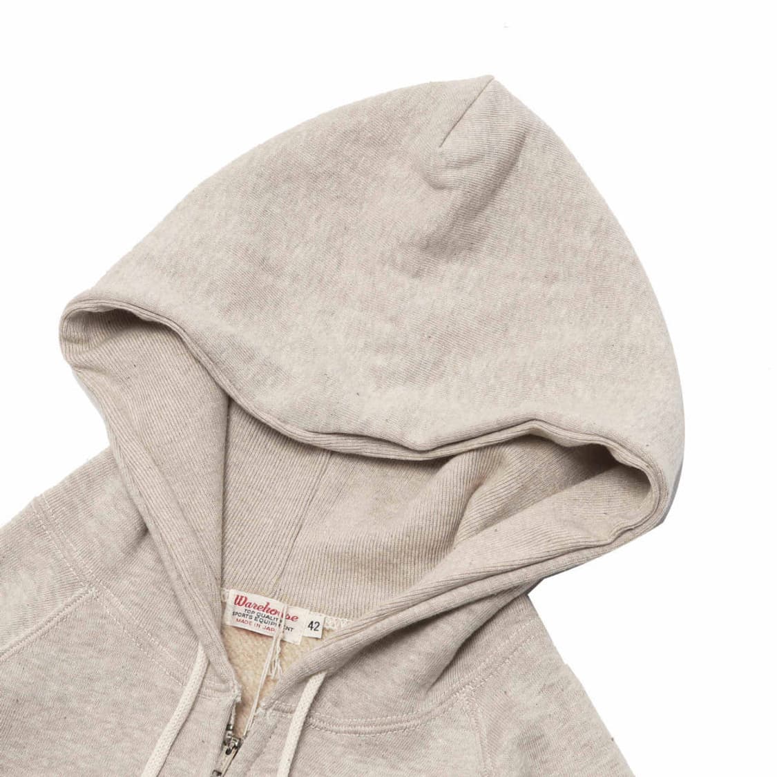 웨어하우스 LOT 451 RAGLAN FREEDOM 풀 집업 오트밀 42 상품이미지3