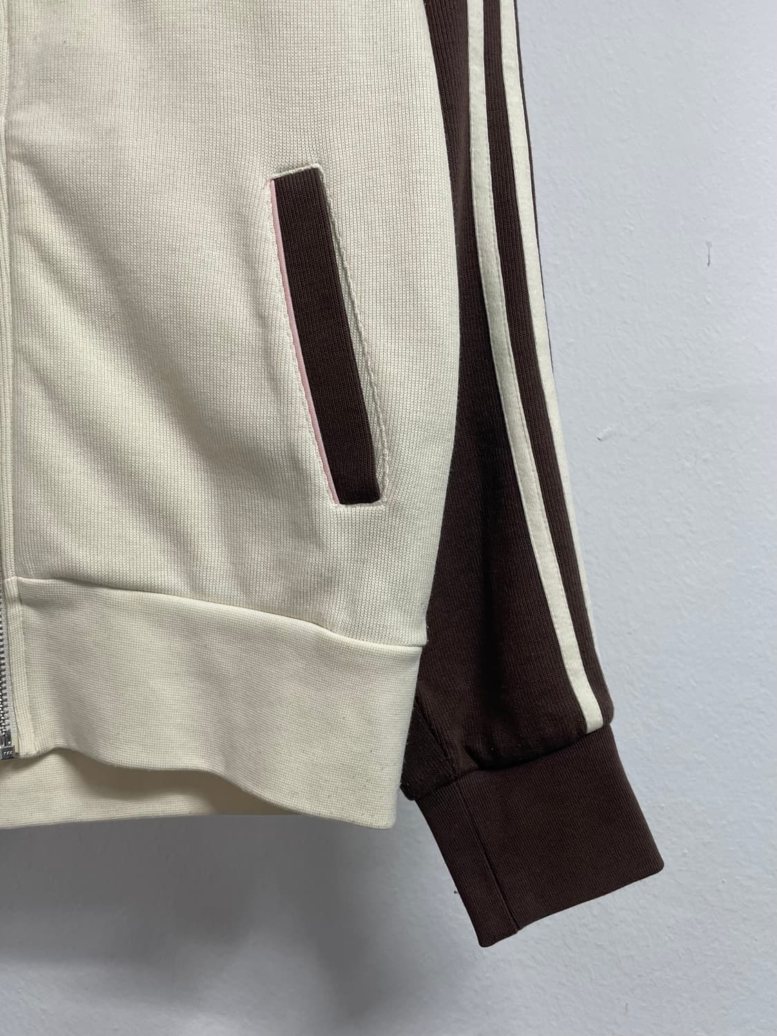 00s 아디다스 우먼스 초코브라운 코튼 져지 (on.323) 상품이미지4