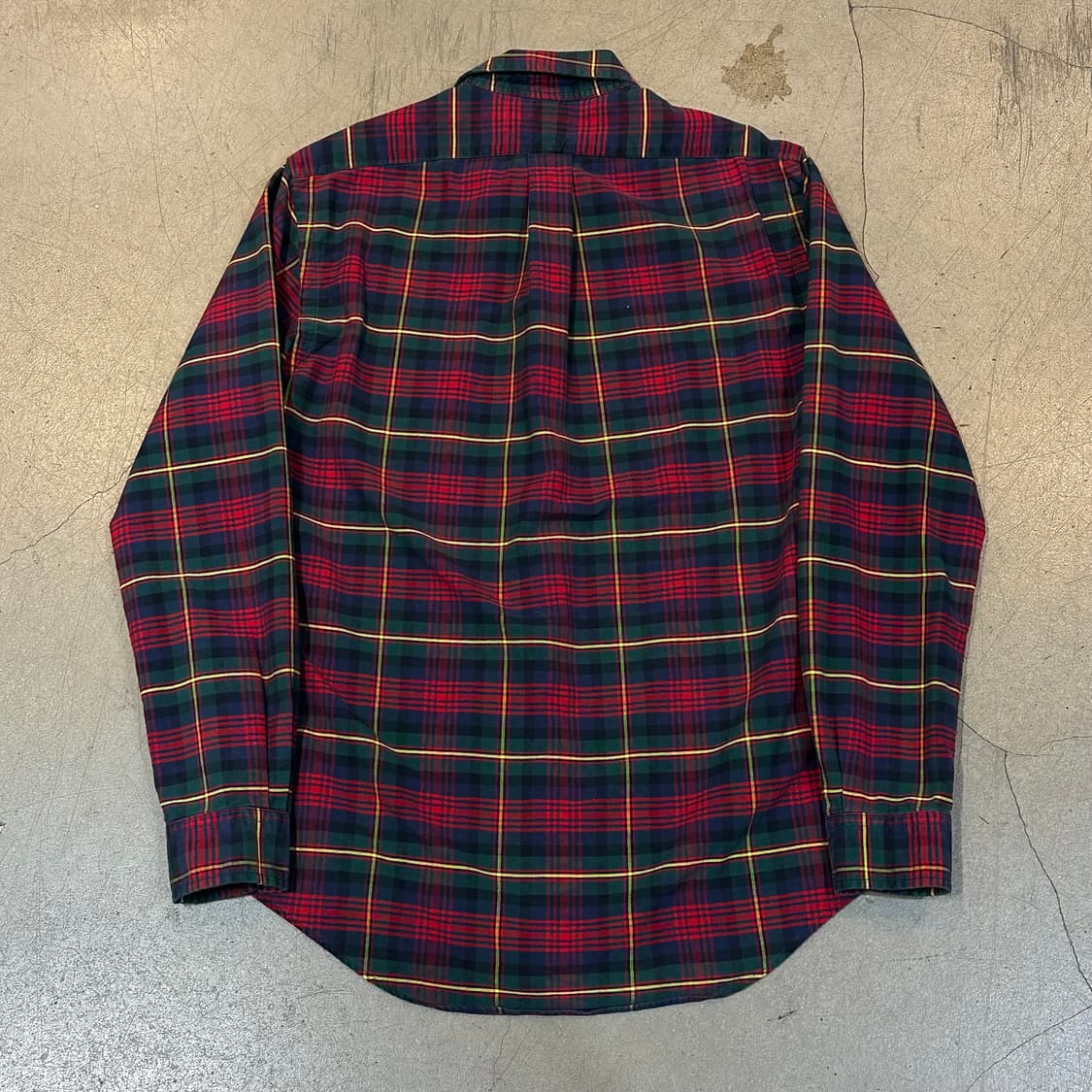 S 폴로랄프로렌 커스텀핏 타탄체크 셔츠 상품이미지3