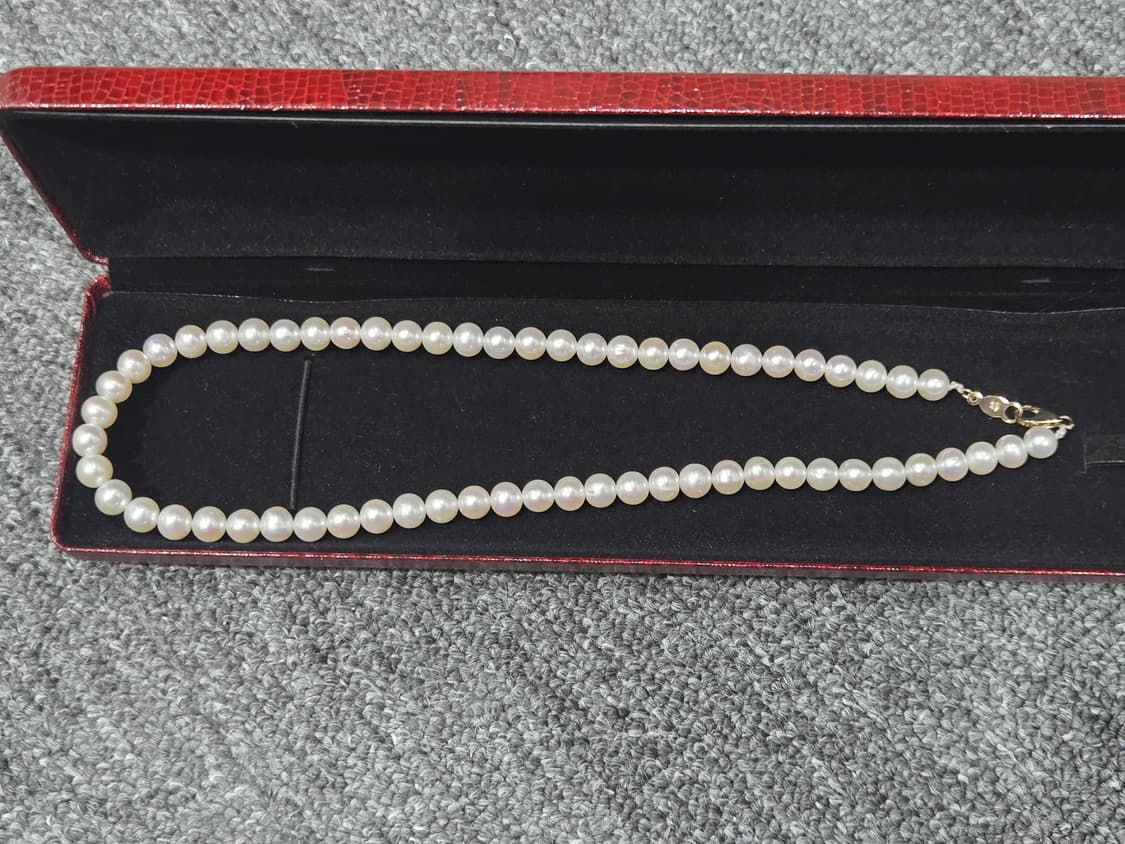 여성 진주목걸이 상품이미지1