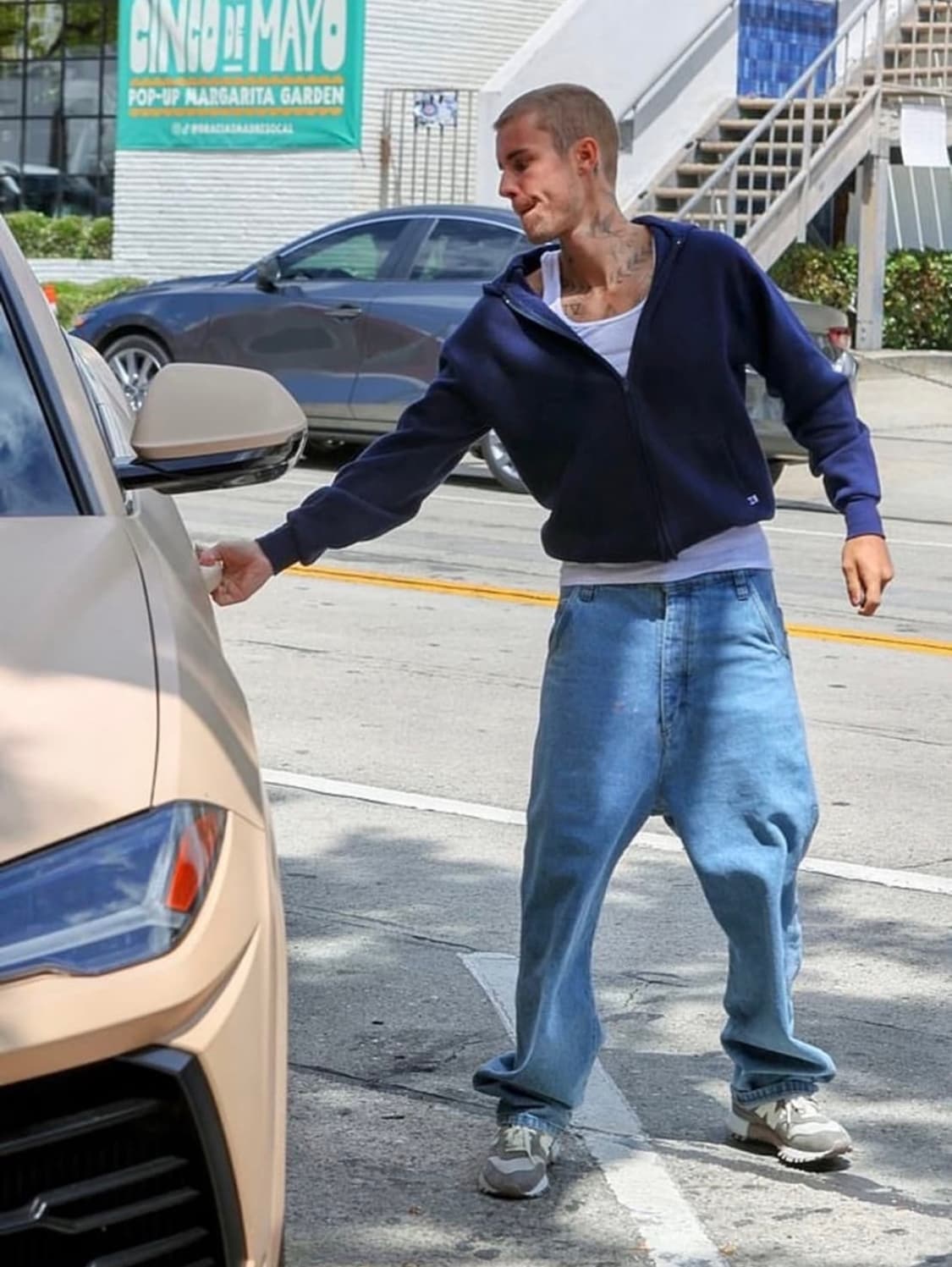 90‘s 러셀  네이비 후드집업L 상품이미지1