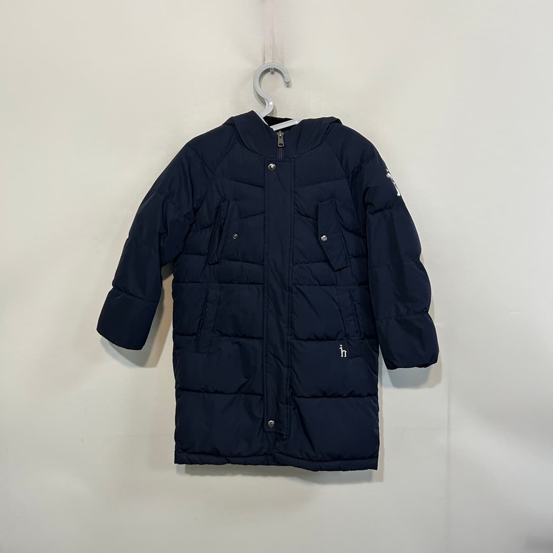 헤지스 키즈 오리털 롱패딩 120 상품이미지1