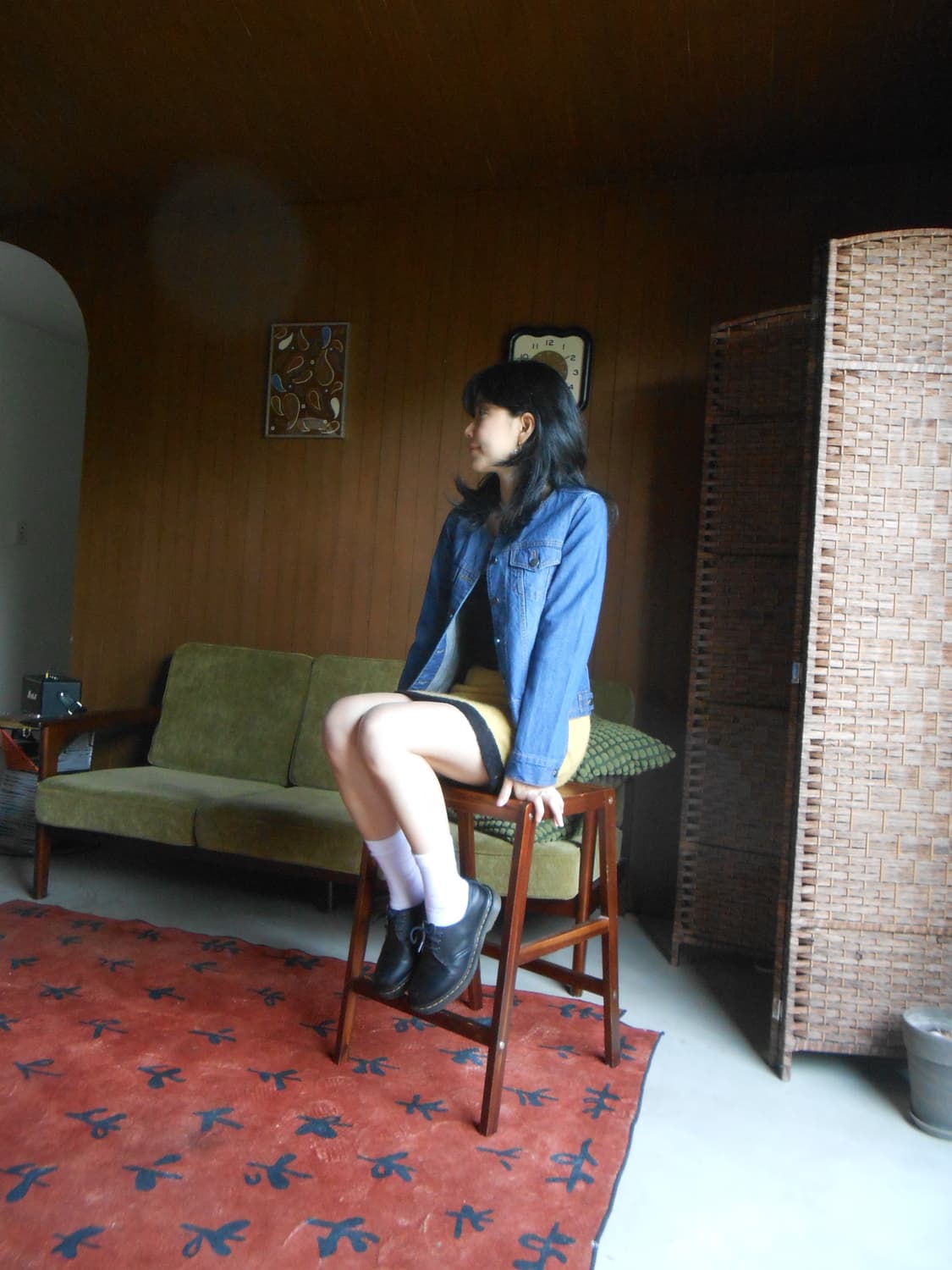 노카라 데님 자켓 상품이미지5