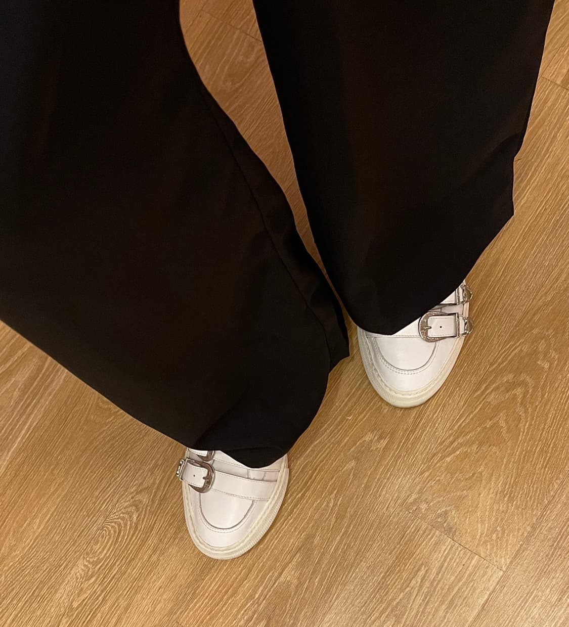 토가 풀라(Toga Pulla) 버클 스니커즈 화이트 37  상품이미지10