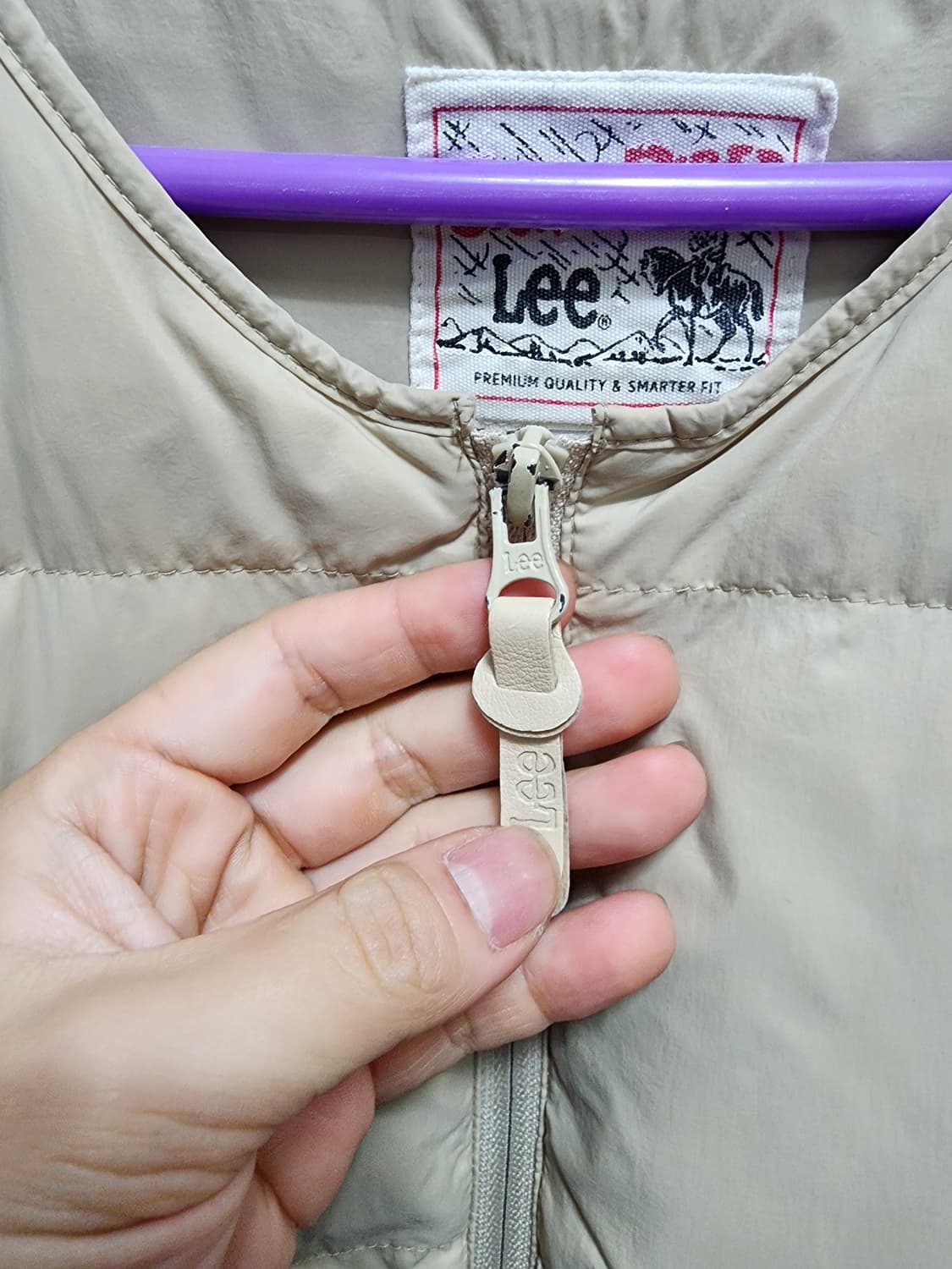 LEE 스톰라이더 카라리스 미들다운 경랭패딩  상품이미지4